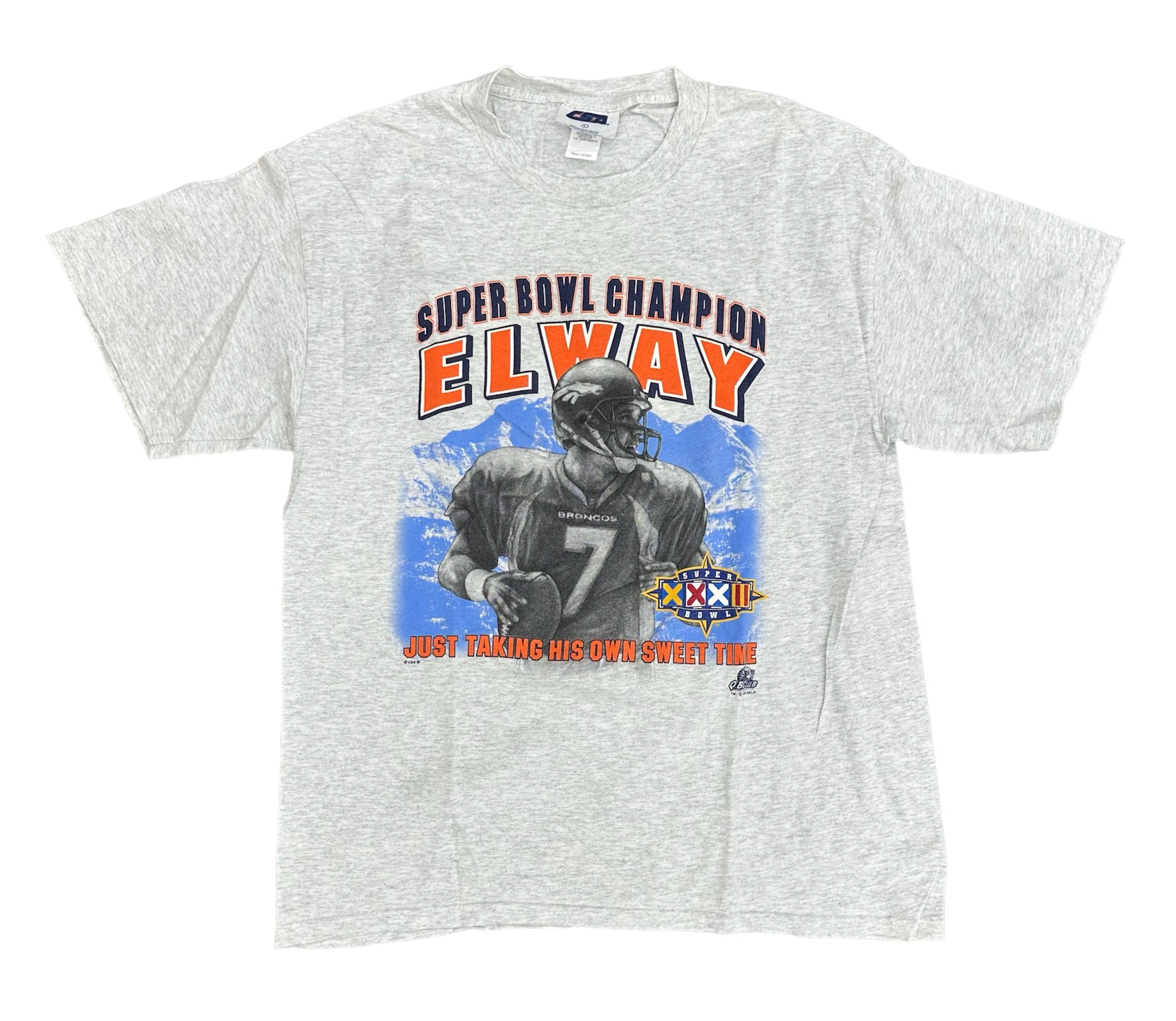 1998 JOHN ELWAY SUPER BOWL TEE (LR)