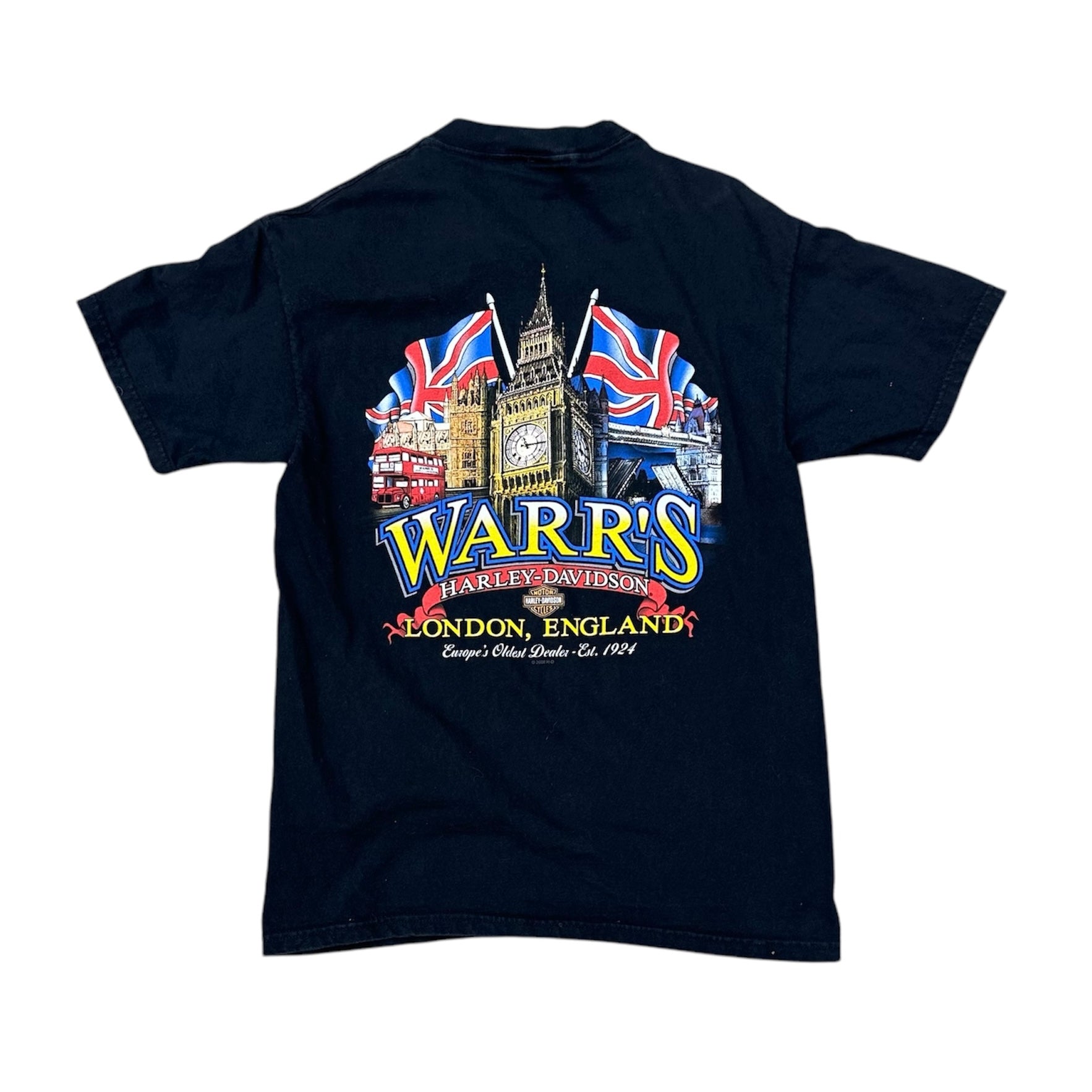 2008 HARLEY DAVIDSON LONDON ENGLAND TEE (LR)