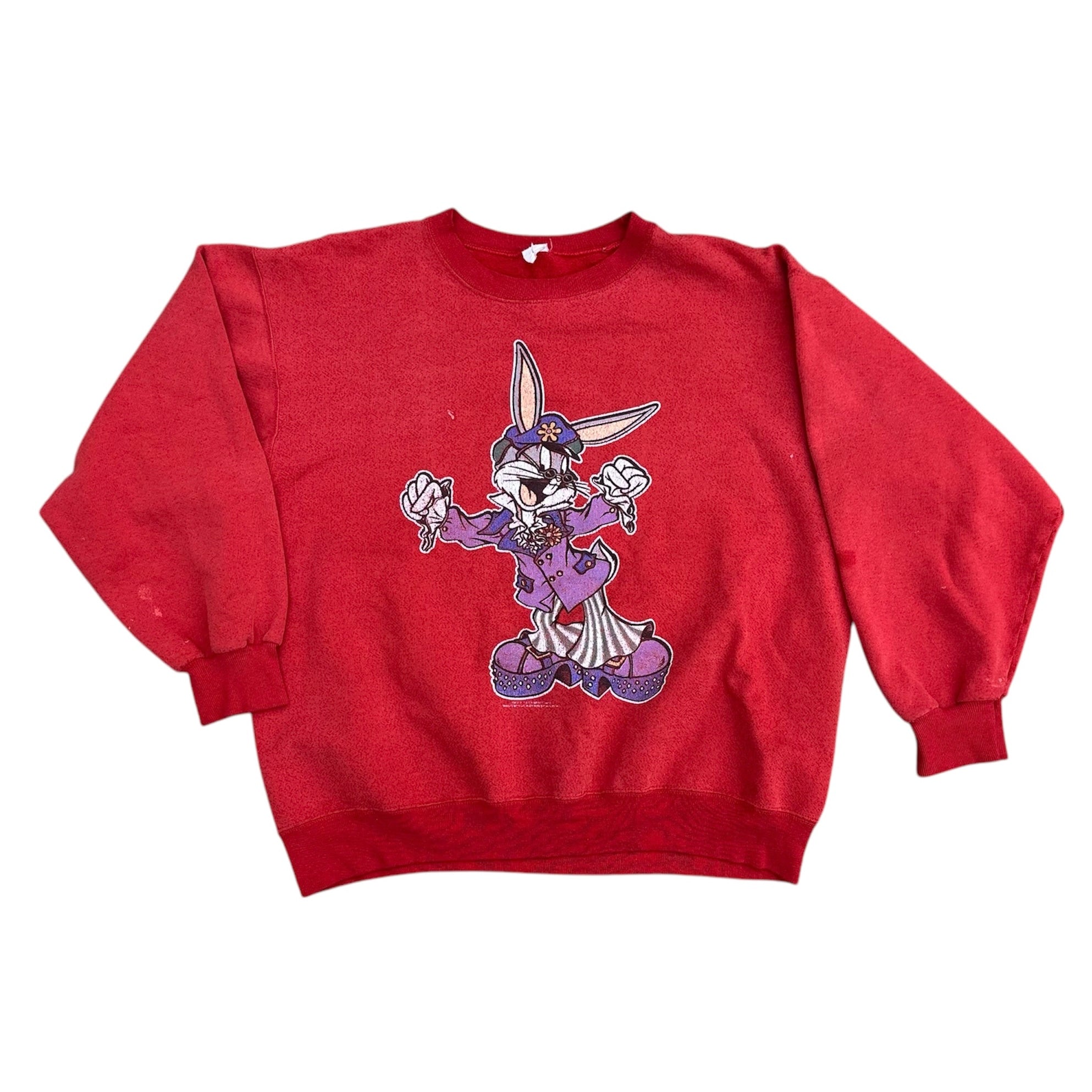 1994 BUGS BUNNY HIPPY CREWNECK (LR)