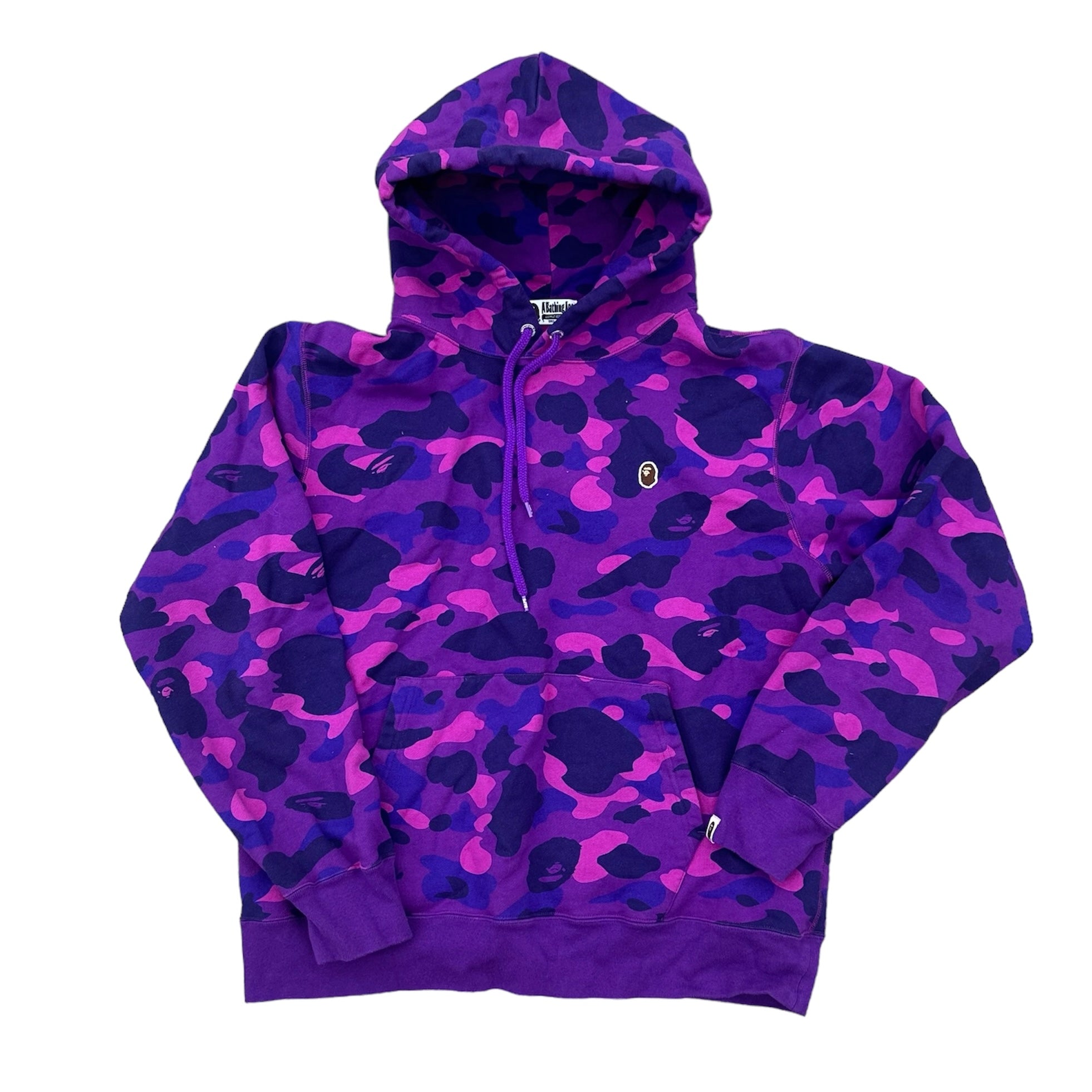 BAPE PURPLE CAMO HOODIE