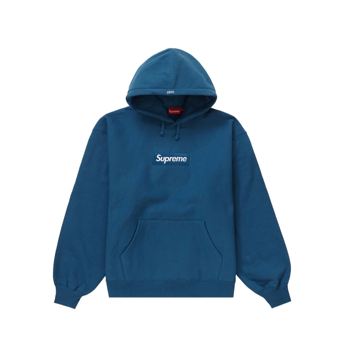 SUPREME BLUE BOX LOGO HOODIE