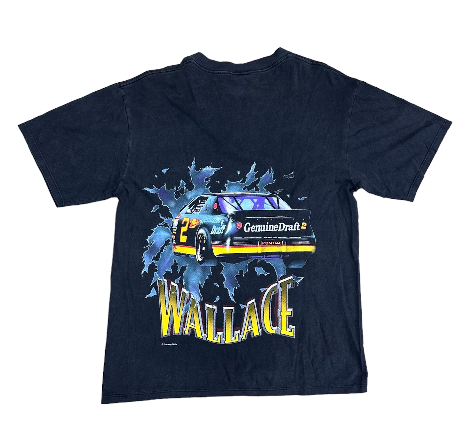 90’S NUTMEG RUSTY WALLACE DOUBLE SIDED TEE (LR)