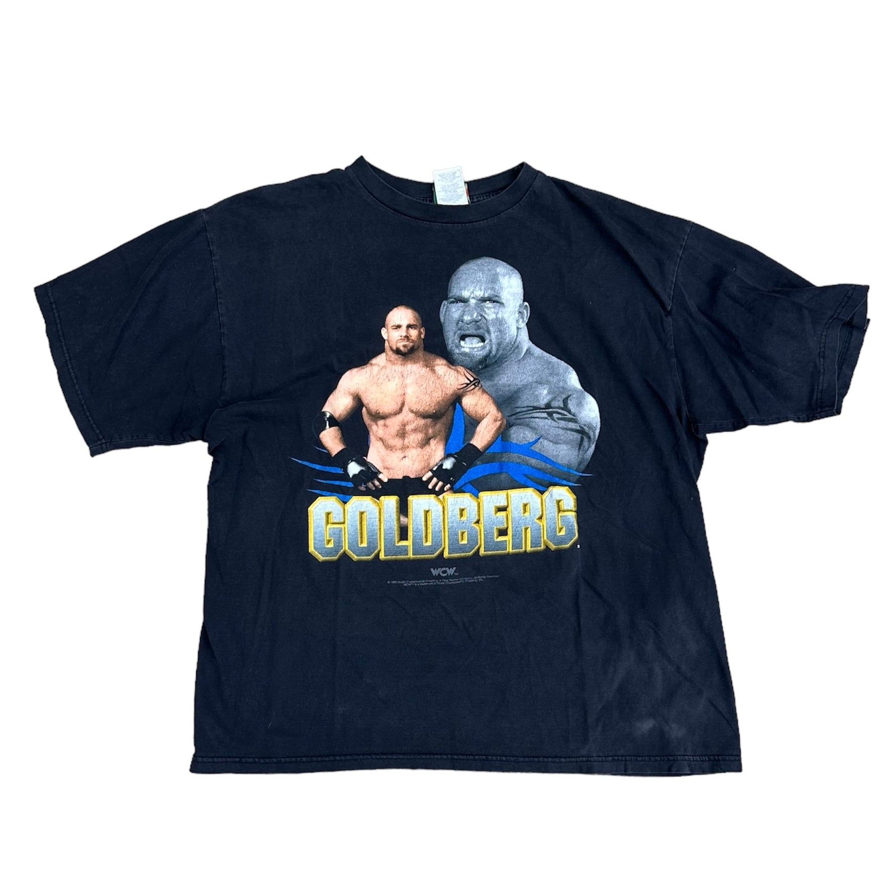 1998 BILL GOLDBERG WCW TEE (LR)