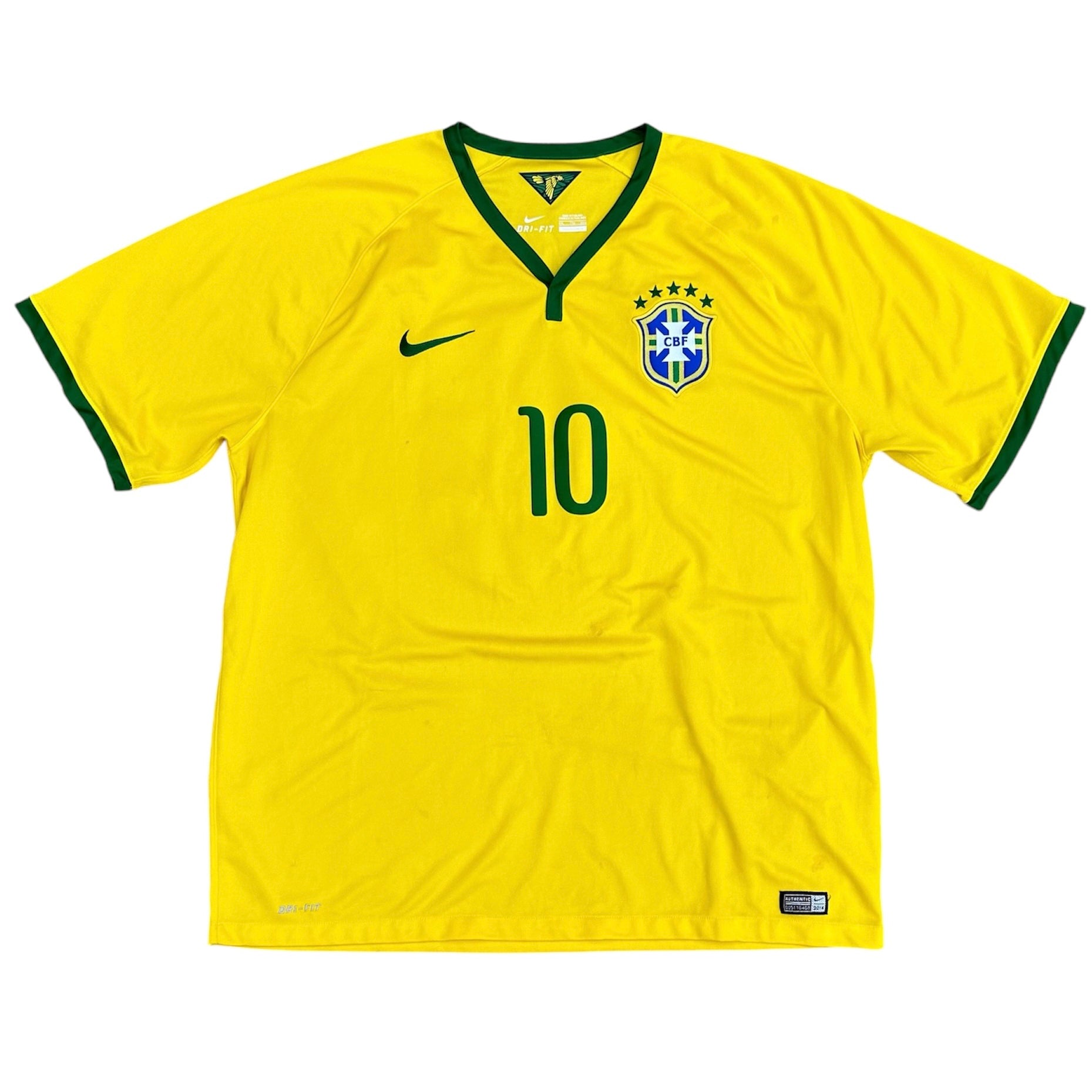 NIKE 2014 BRAZIL NEYMAR JR HOME KIT (LR)