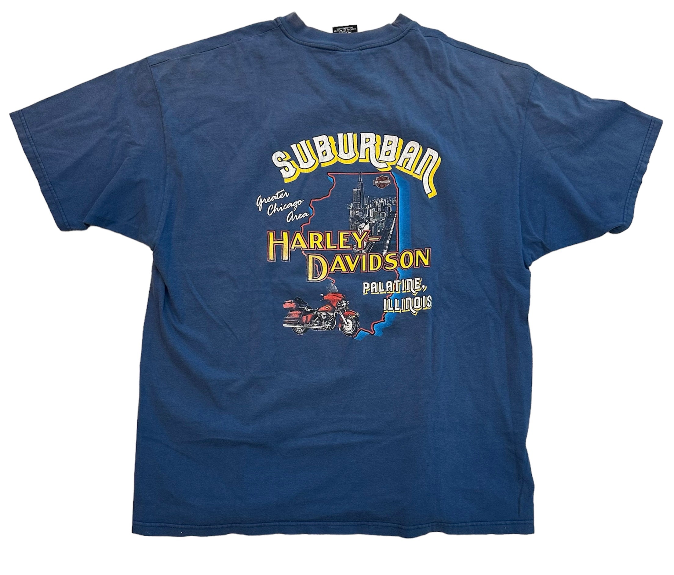 1996 HARLEY DAVIDSON PALATINE ILLINOIS TEE