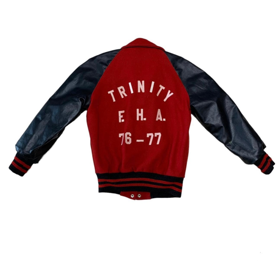 VINTAGE 70’S TRINITY HIGH SCHOOL LETTERMAN JACKET (LR)