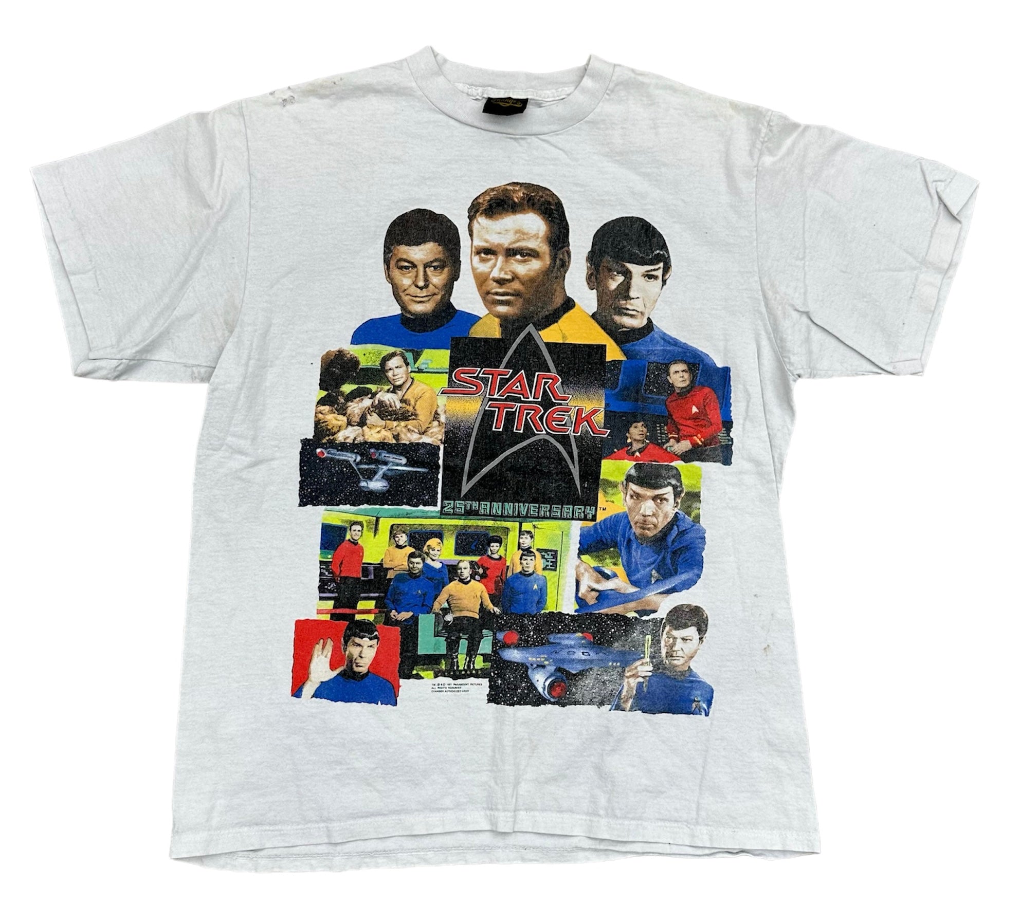 1991 STAR TREK 25TH ANNIVERSARY TEE (LR)