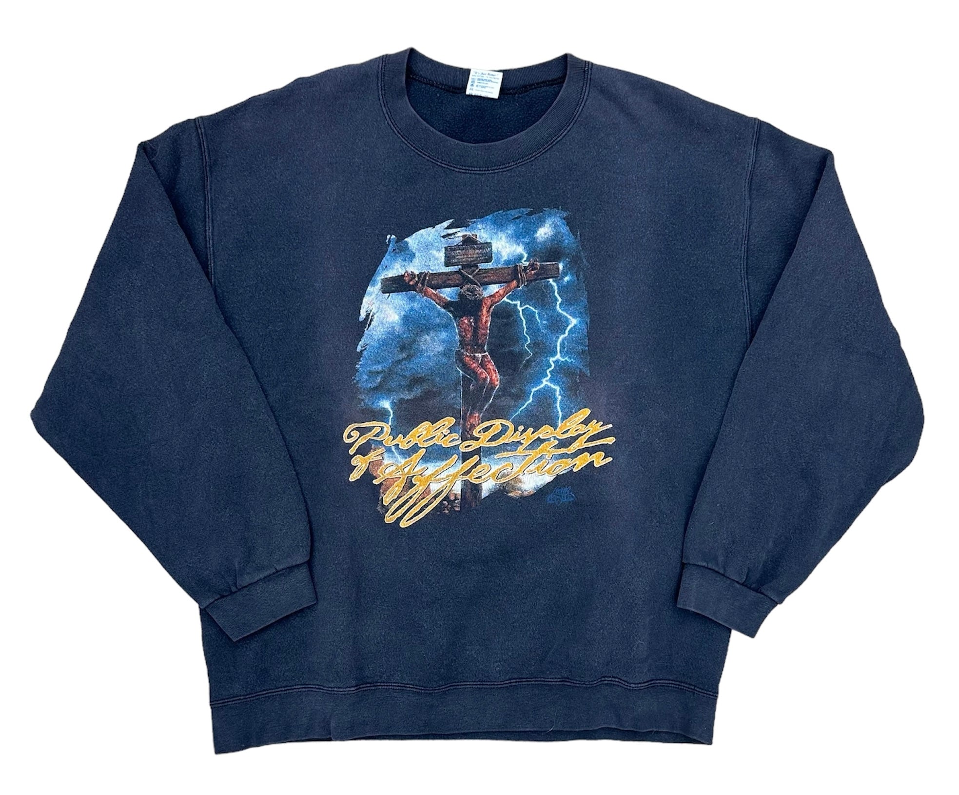 90’S JESUS CHRIST DISPLAY OF AFFECTION CREWNECK (LR)