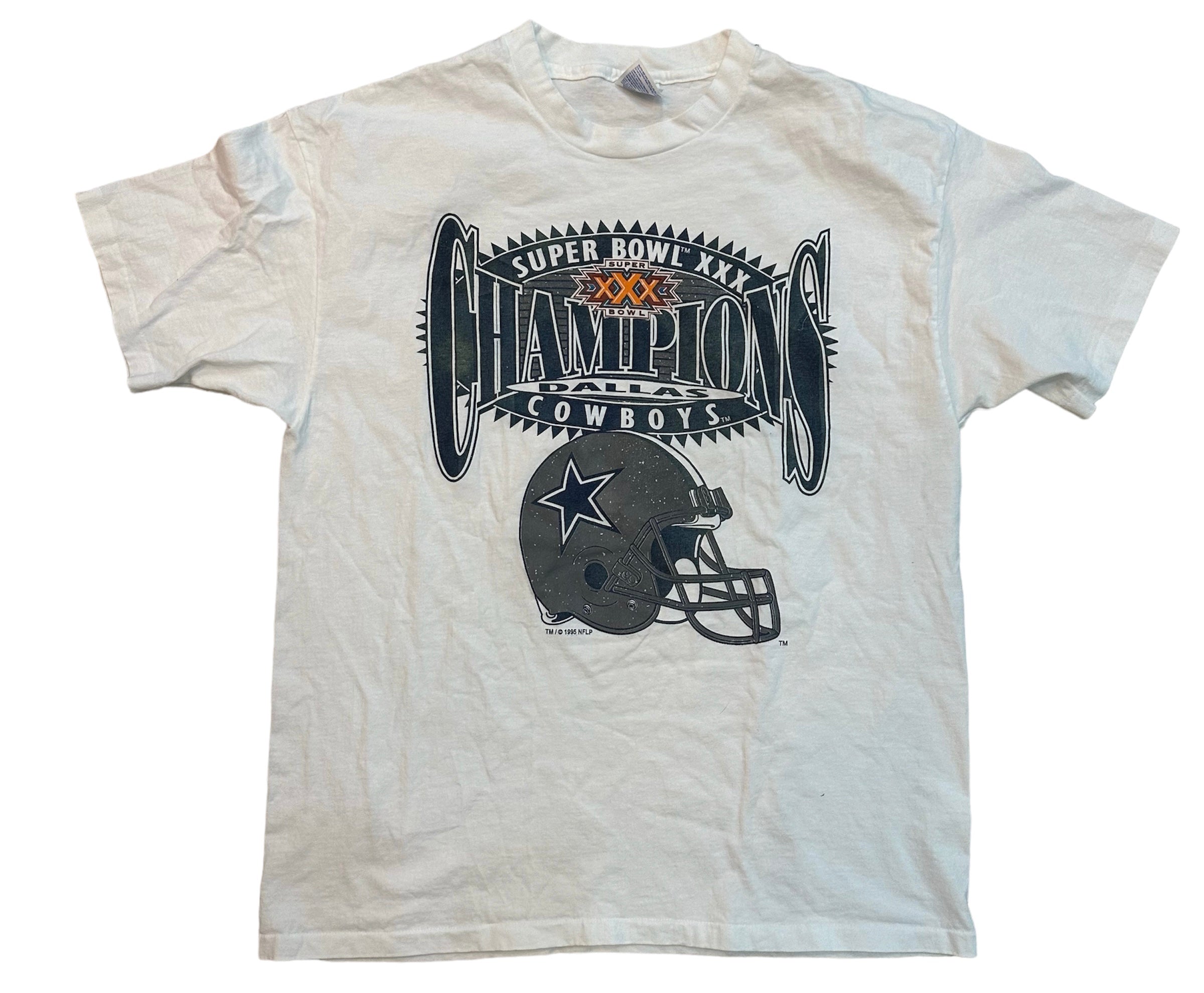 1995 DALLAS COWBOYS SUPER BOWL CHAMPIONS TEE (LR)