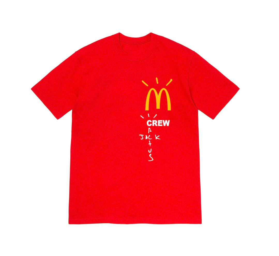 TRAVIS SCOTT X MCDONALDS CREW TEE