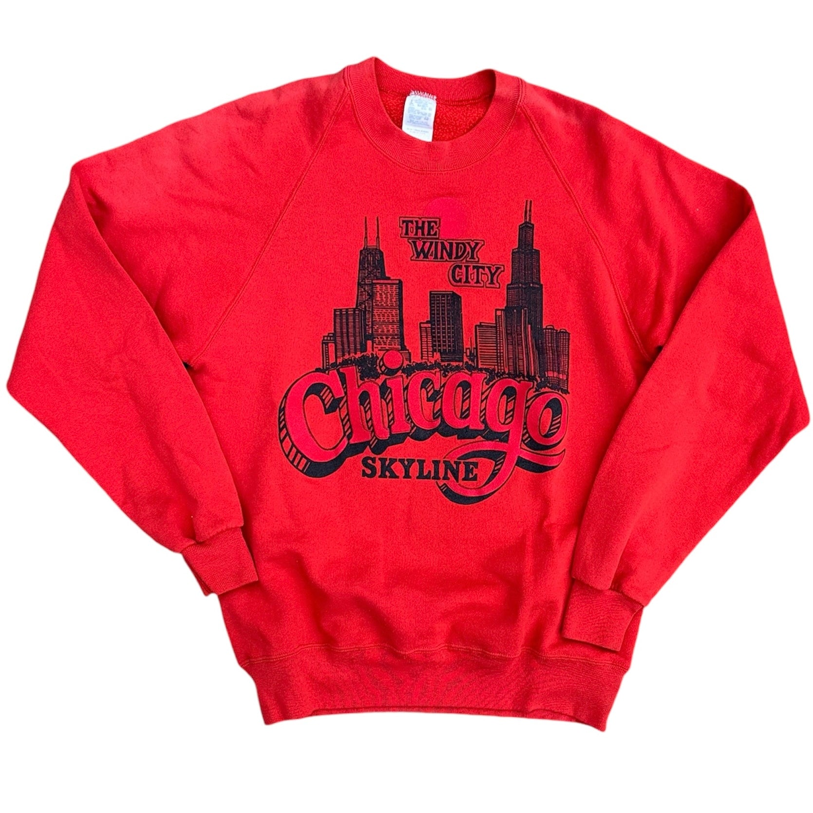 90’S CHICAGO WINDY CITY SKYLINE CREWNECK (LR)