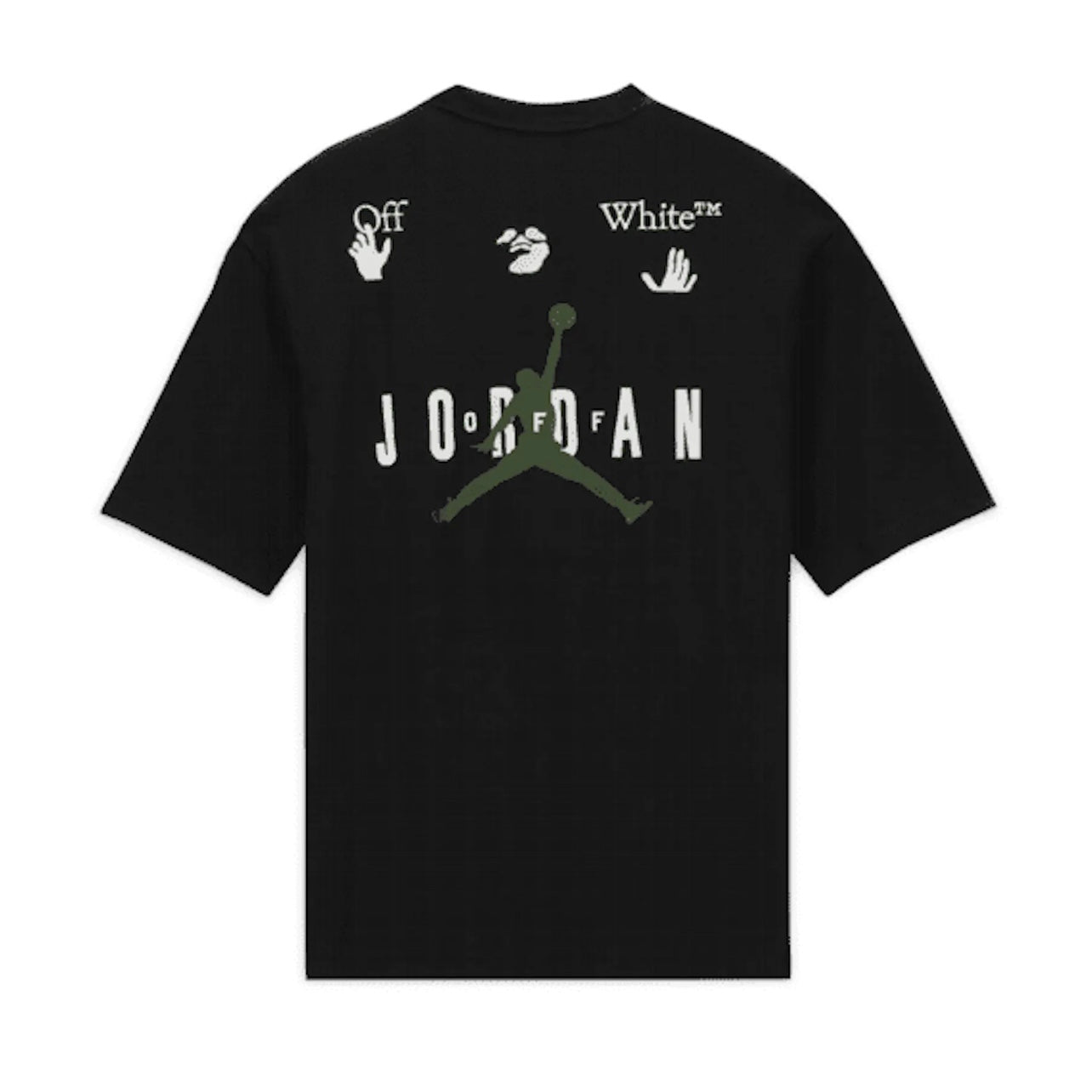 OFF-WHITE X JORDAN TEE - BLACK