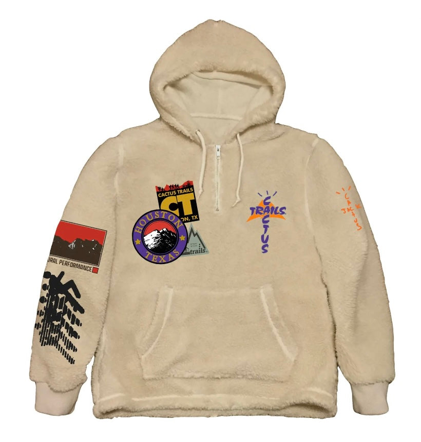 CACTUS TRAILS SHERPA HOODIE