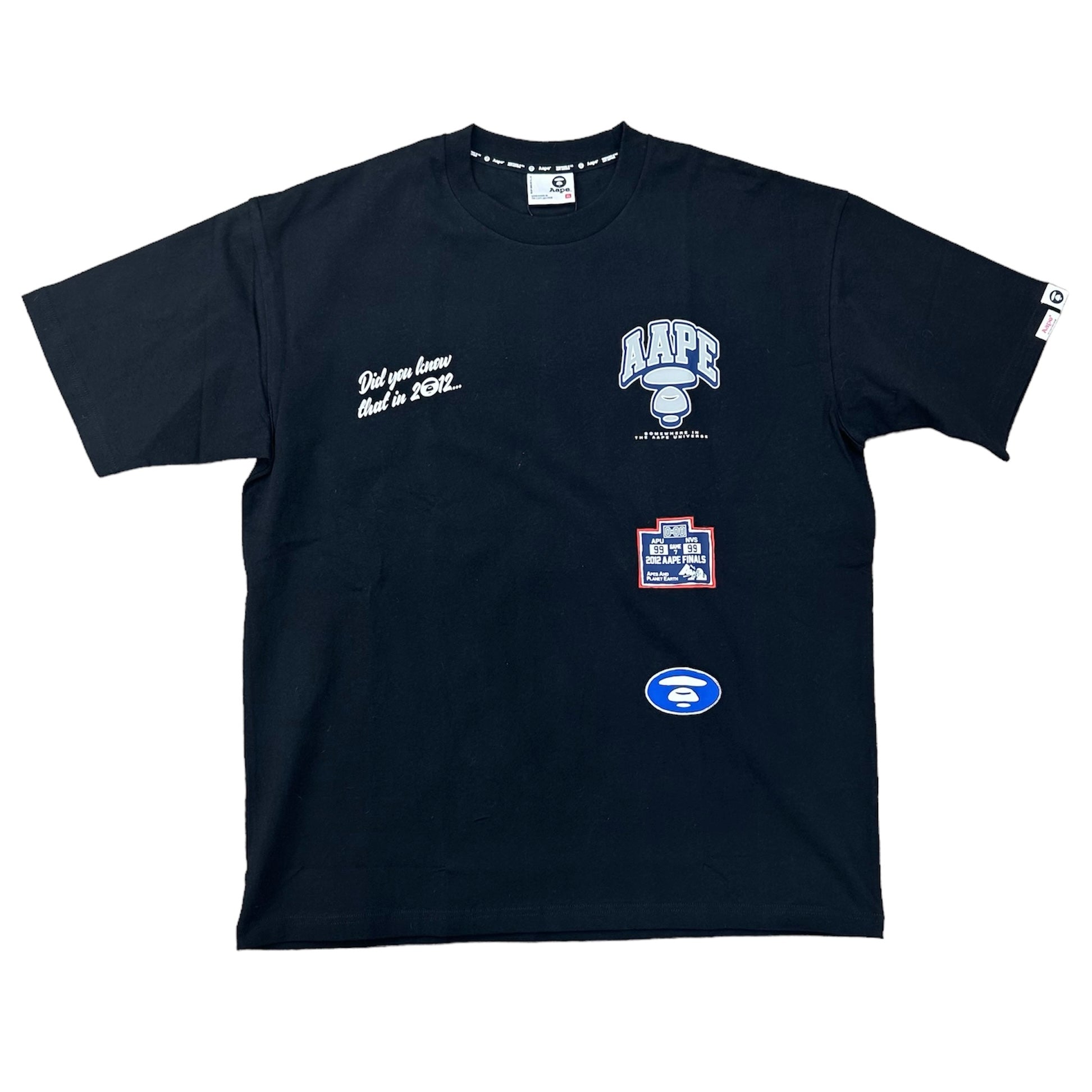 2012 BATHING APE TEE - BLACK