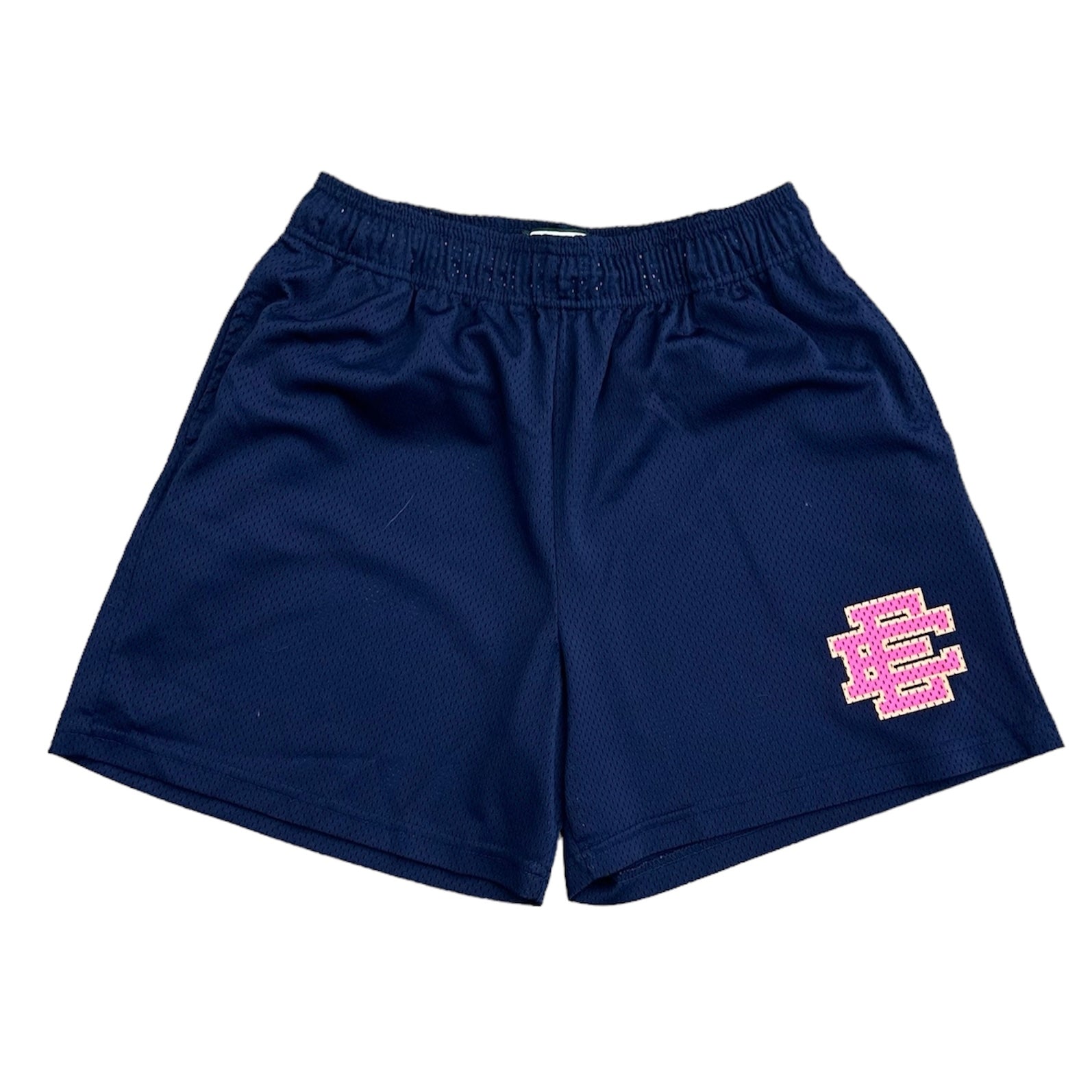 ERIC EMMANUEL NAVY/PINK SHORTS