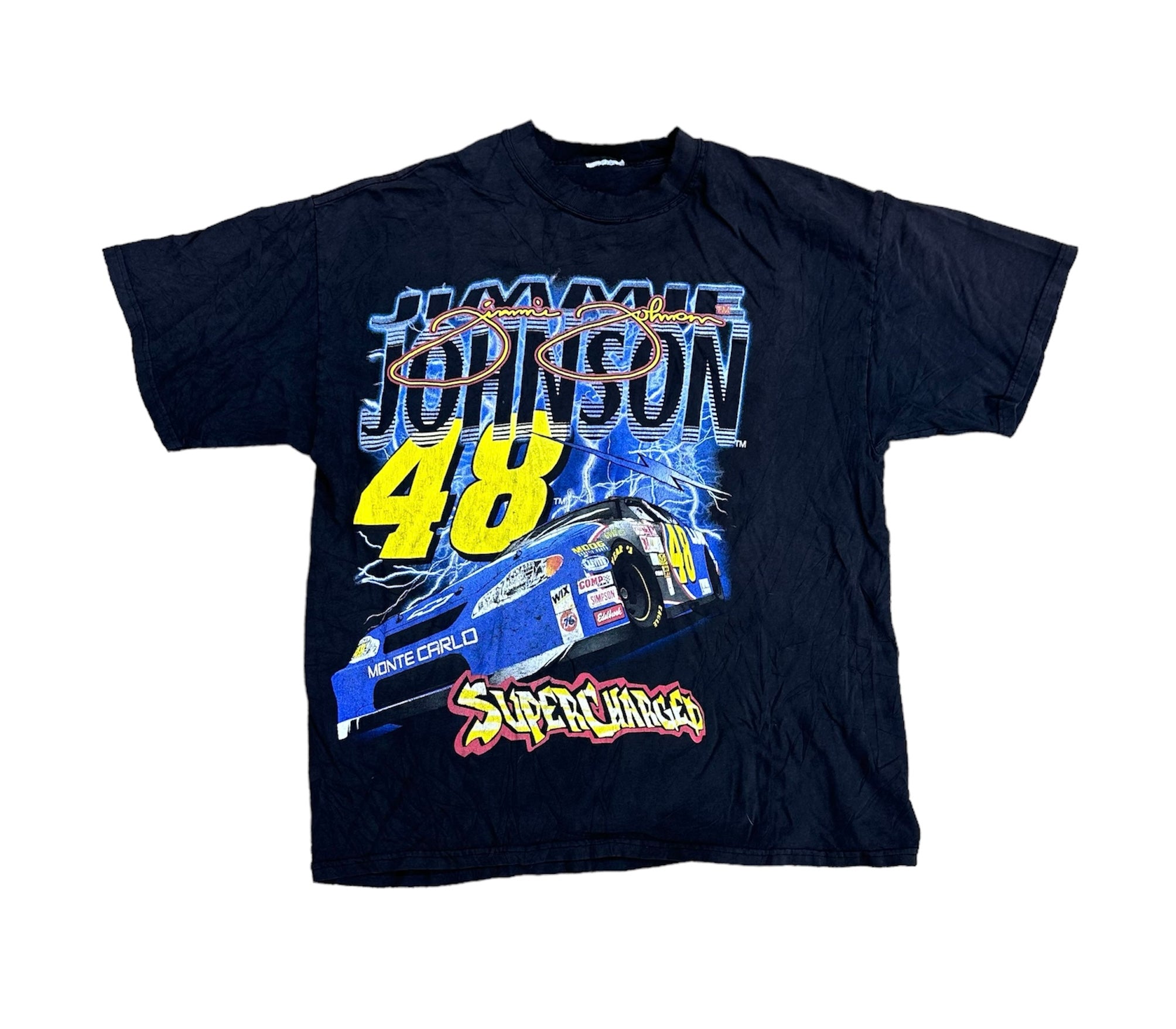 2003 JIMMIE JOHNSON NASCAR SUPERCHARGED TEE (LR)