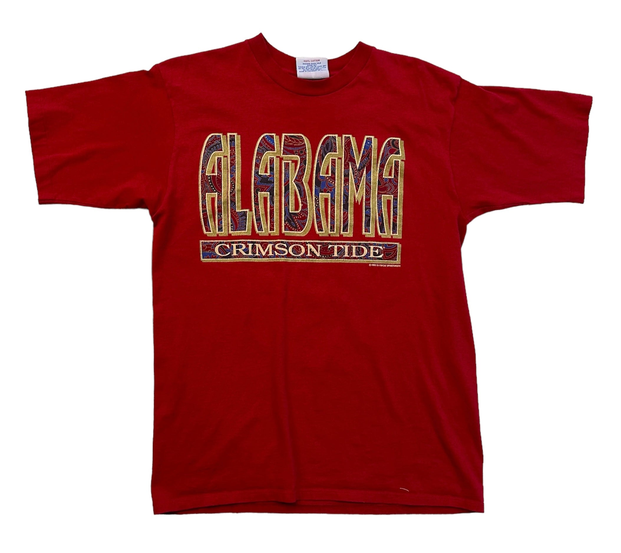 1992 ALABAMA CRIMSON TIDE TEE