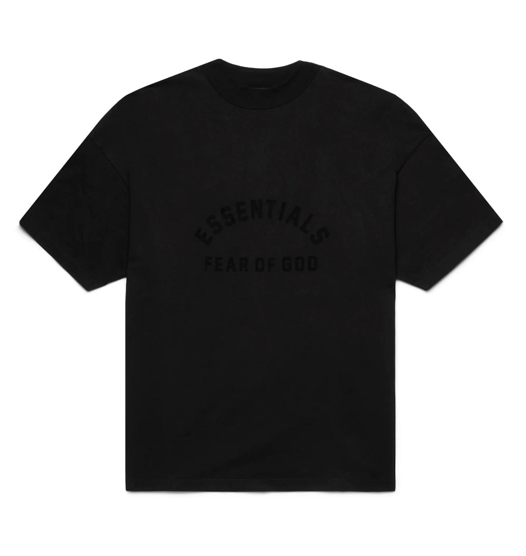 FEAR OF GOD ESSENTIALS ARCH LOGO “JET BLACK”