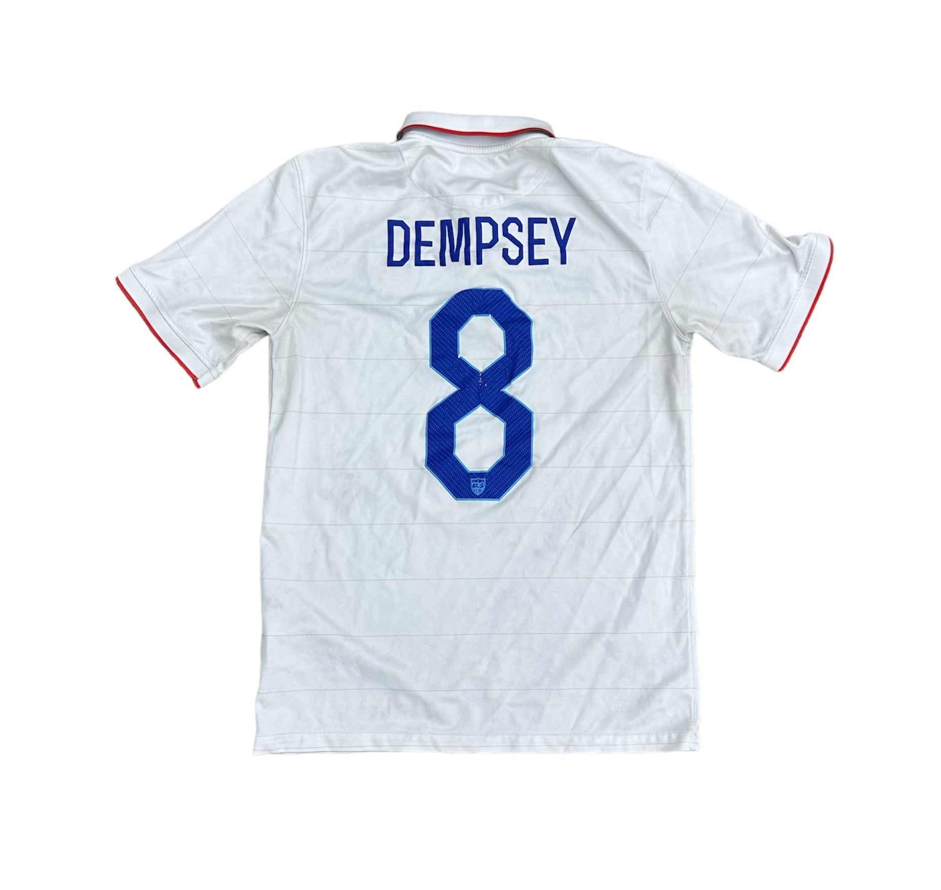 NIKE 2014 CLINT DEMPSEY TEAM USA HOME JERSEY (LR)