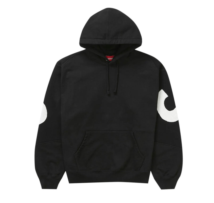 SUPREME BIG LOGO JACQUARD HOODED SWEATSHIRT