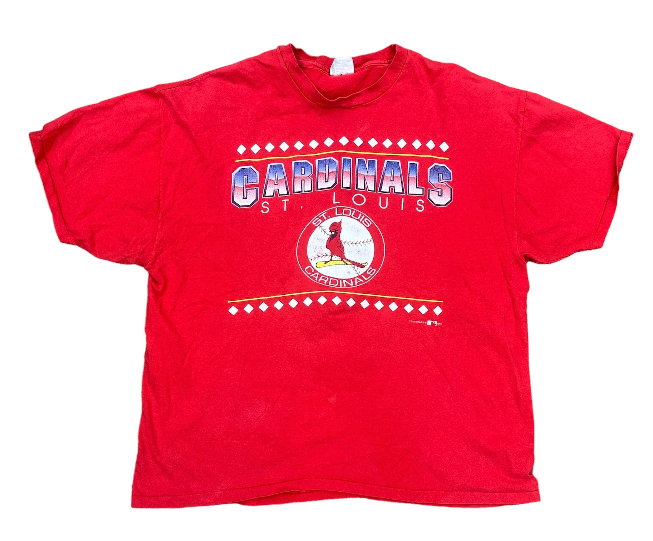 1997 ST. LOUIS CARDINALS TEE (LR)