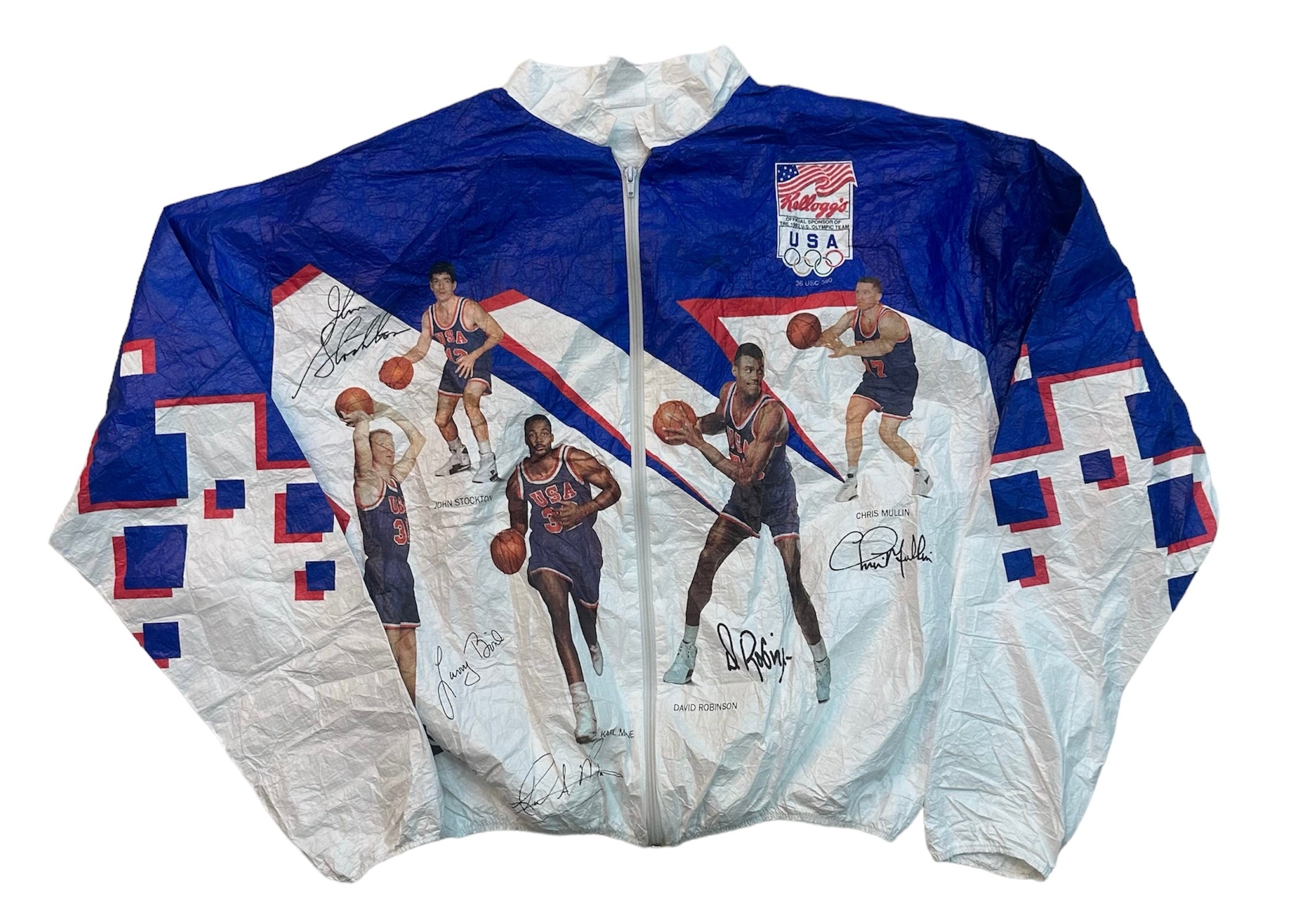 1992 DREAM TEAM KELLOGGS WIND BREAKER