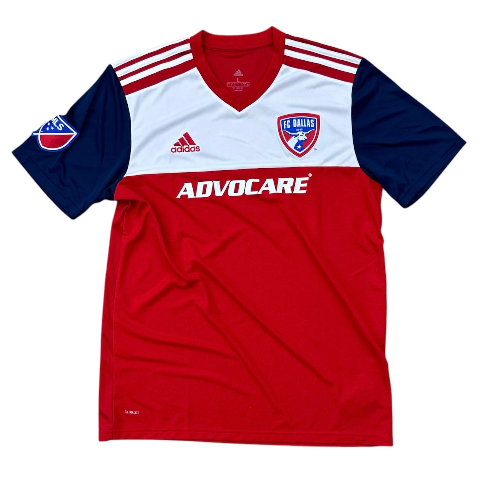 ADIDAS 17/18 FC DALLAS MLS HOME KIT (LR)