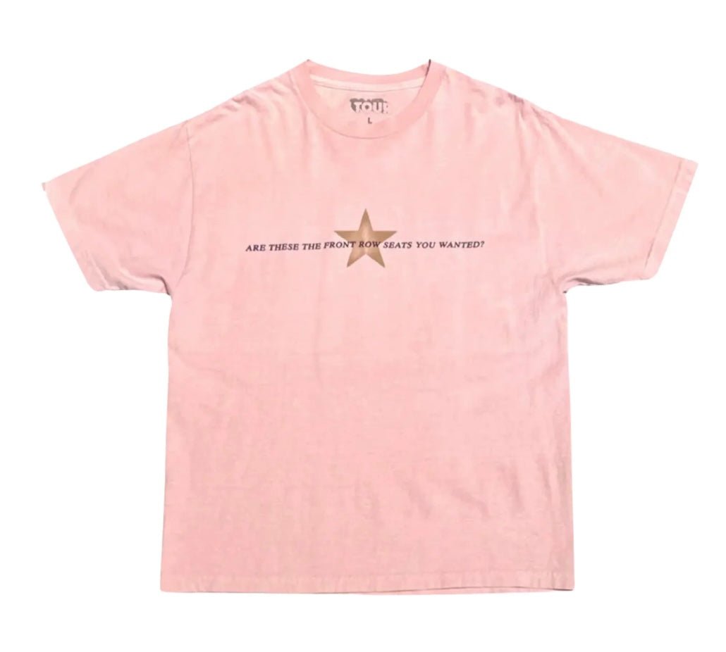 TRAVIS SCOTT UTOPIA PINK STAR TEE