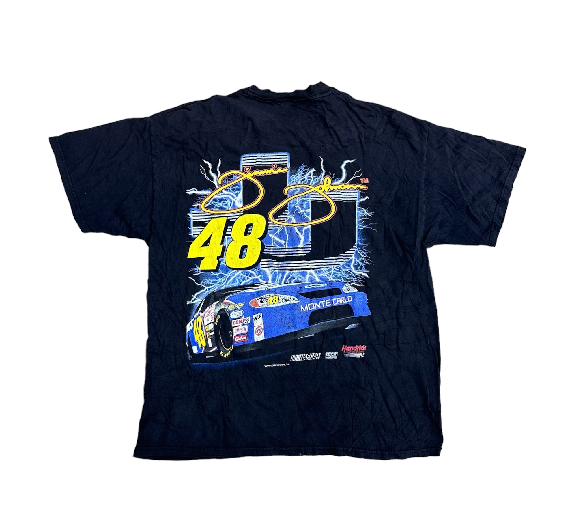 2003 JIMMIE JOHNSON NASCAR SUPERCHARGED TEE (LR)