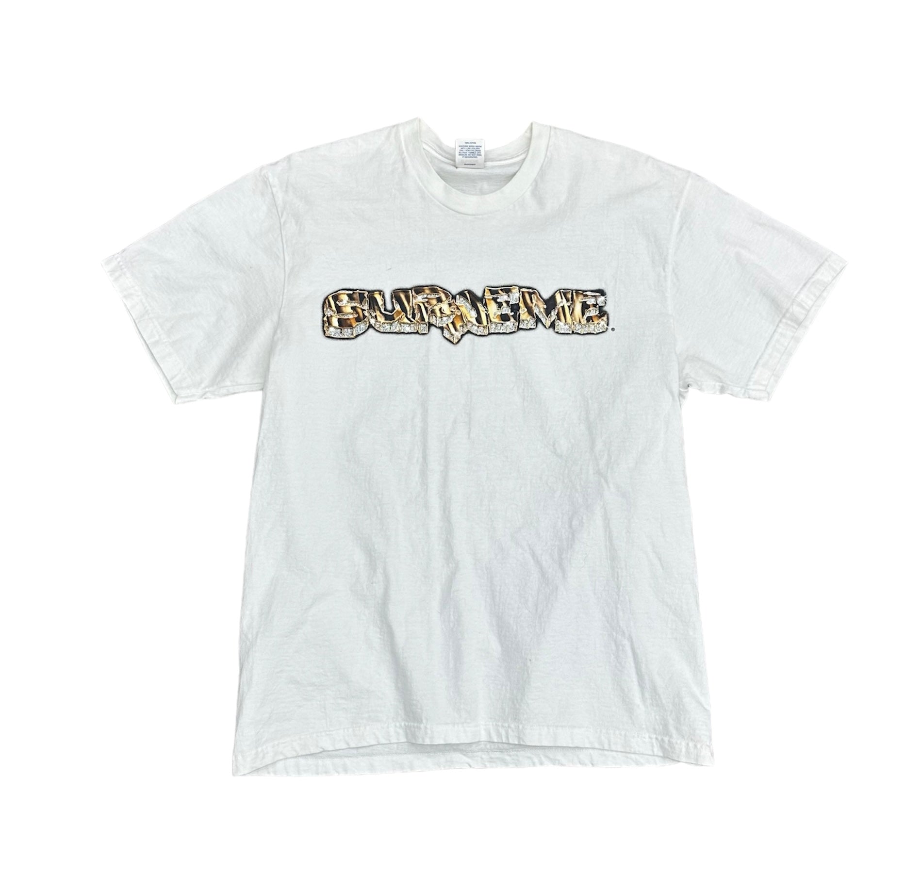 SUPREME GOLD GRILL TEE