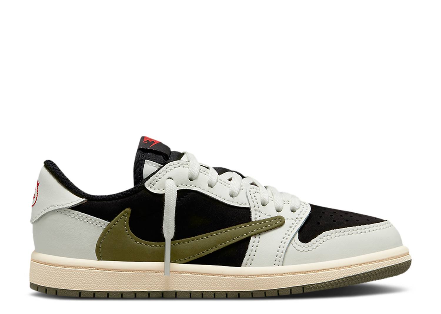 AIR JORDAN 1 LOW X TRAVIS SCOTT “OLIVE” (PS)