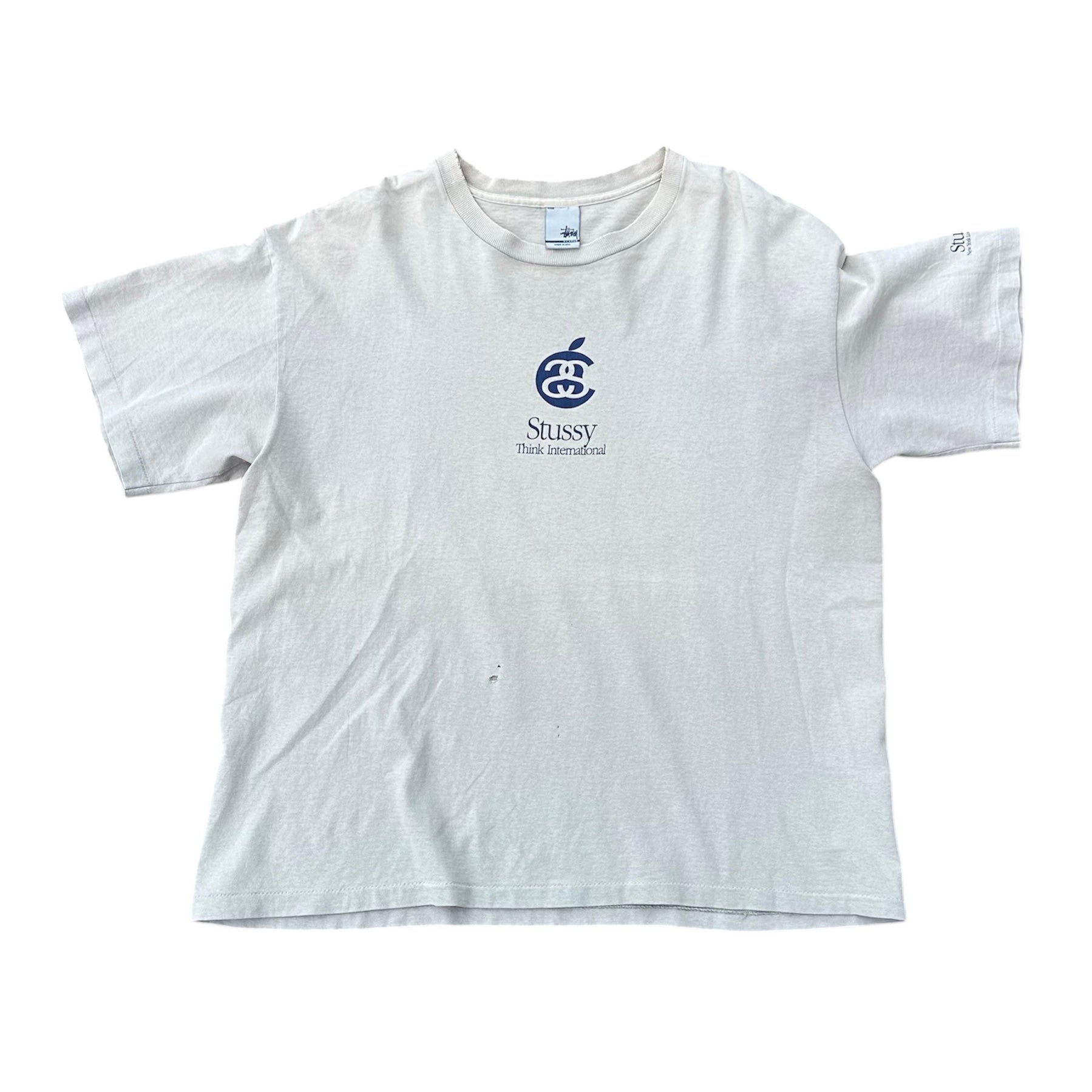 90’S STUSSY APPLE THINK INTERNATIONAL TEE