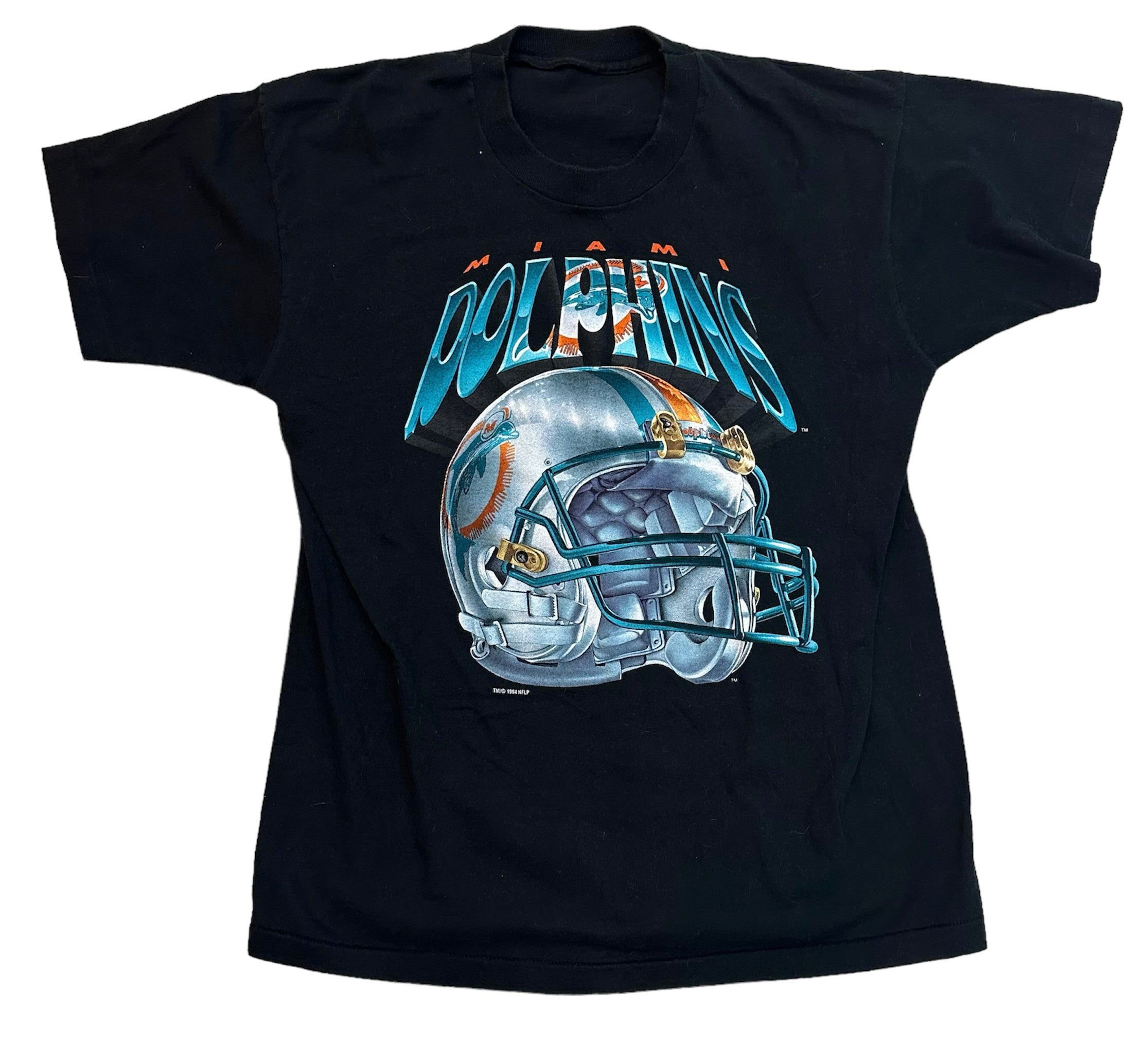 1994 MIAMI DOLPHINS HELMET TEE (LR)