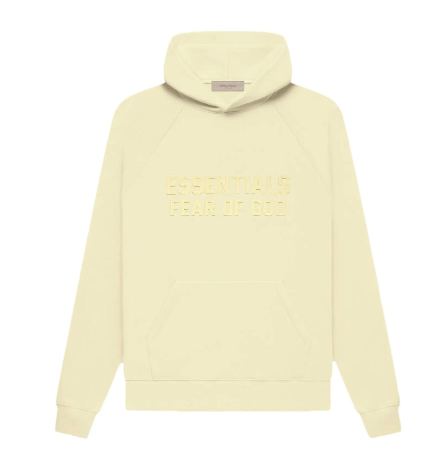 FEAR OF GOD ESSENTIALS HOODIE - CANARY