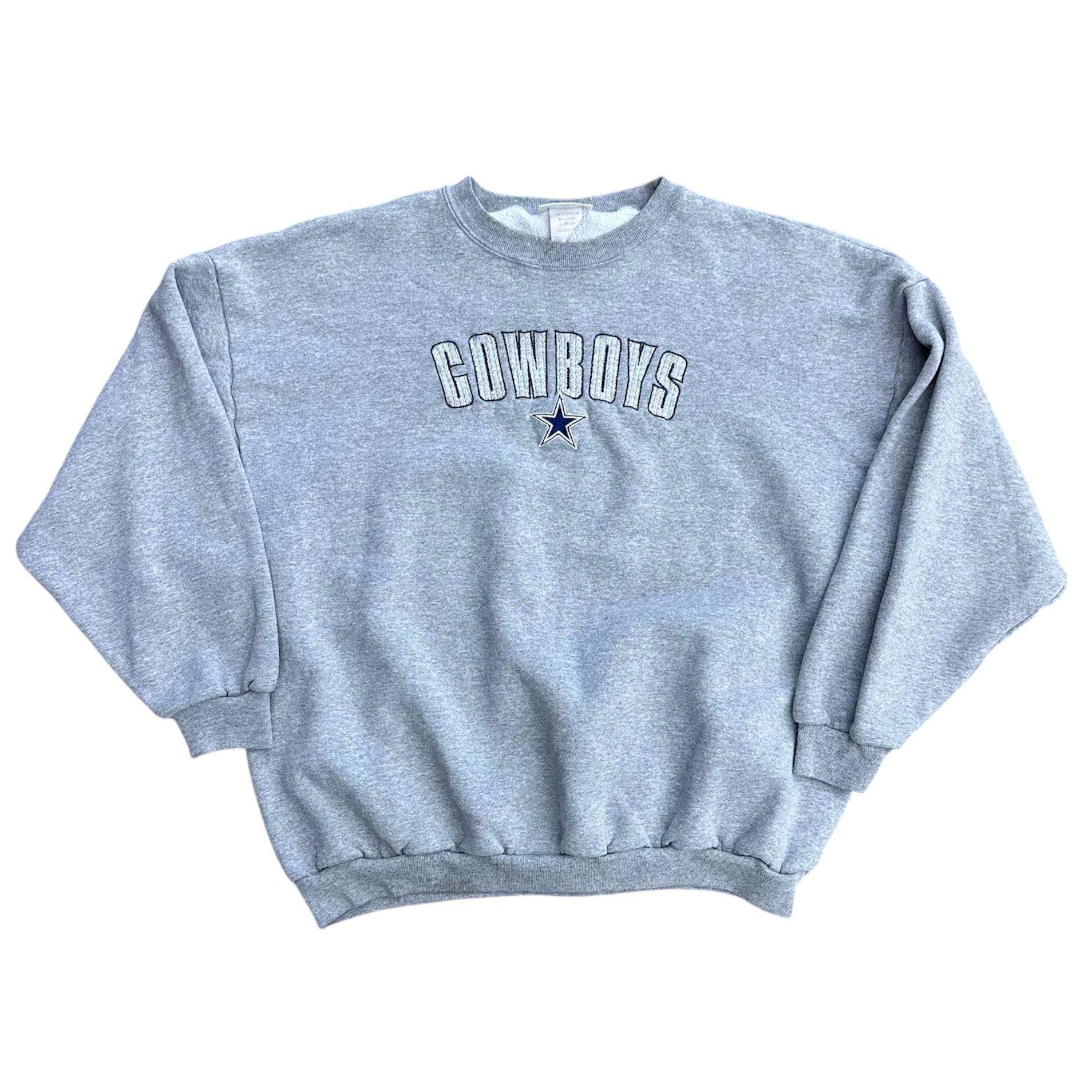 DALLAS COWBOYS LOGO ATHLETIC CREWNECK