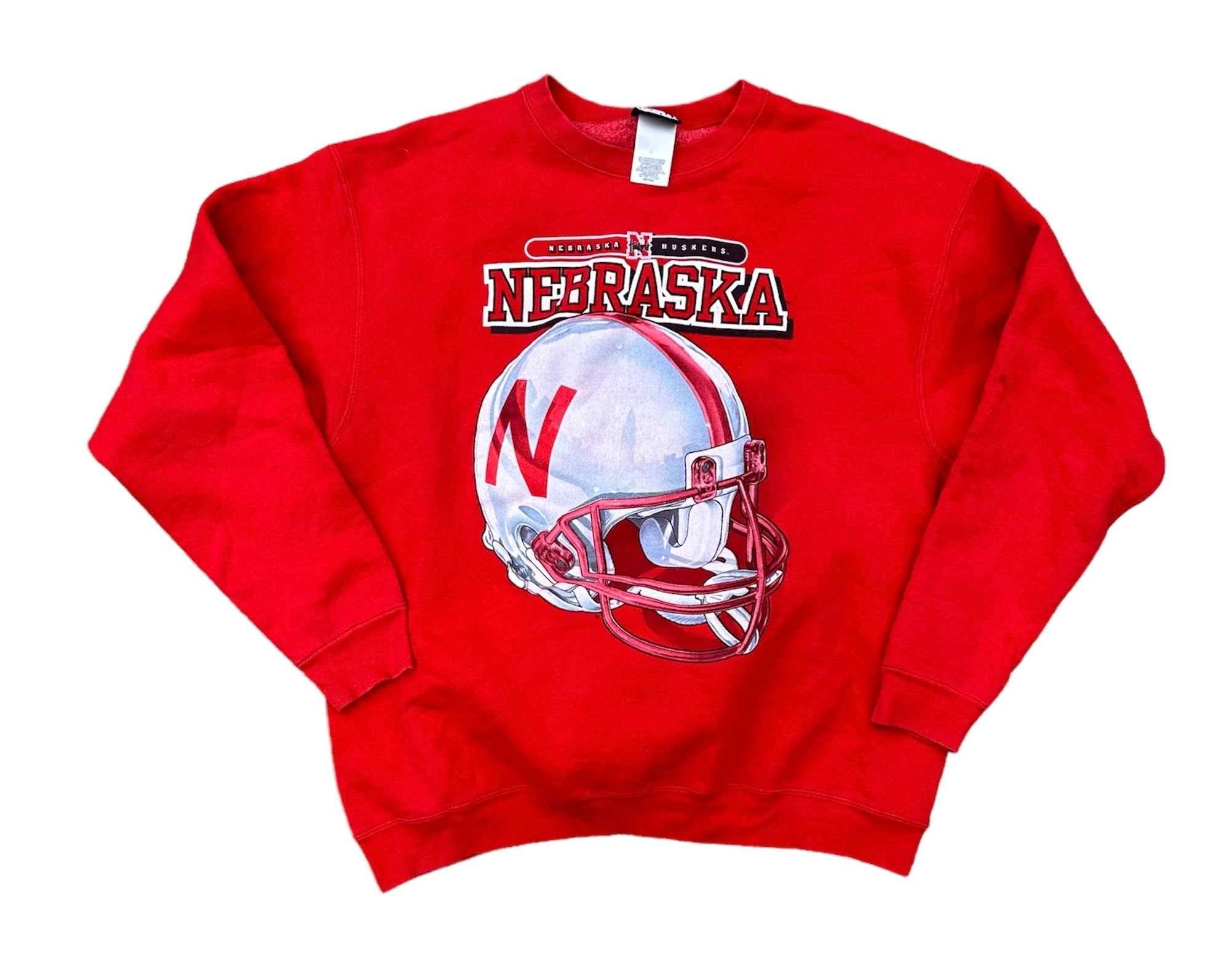 NEBRASKA PROPLAYER FOOTBALL CREWNECK (LR)