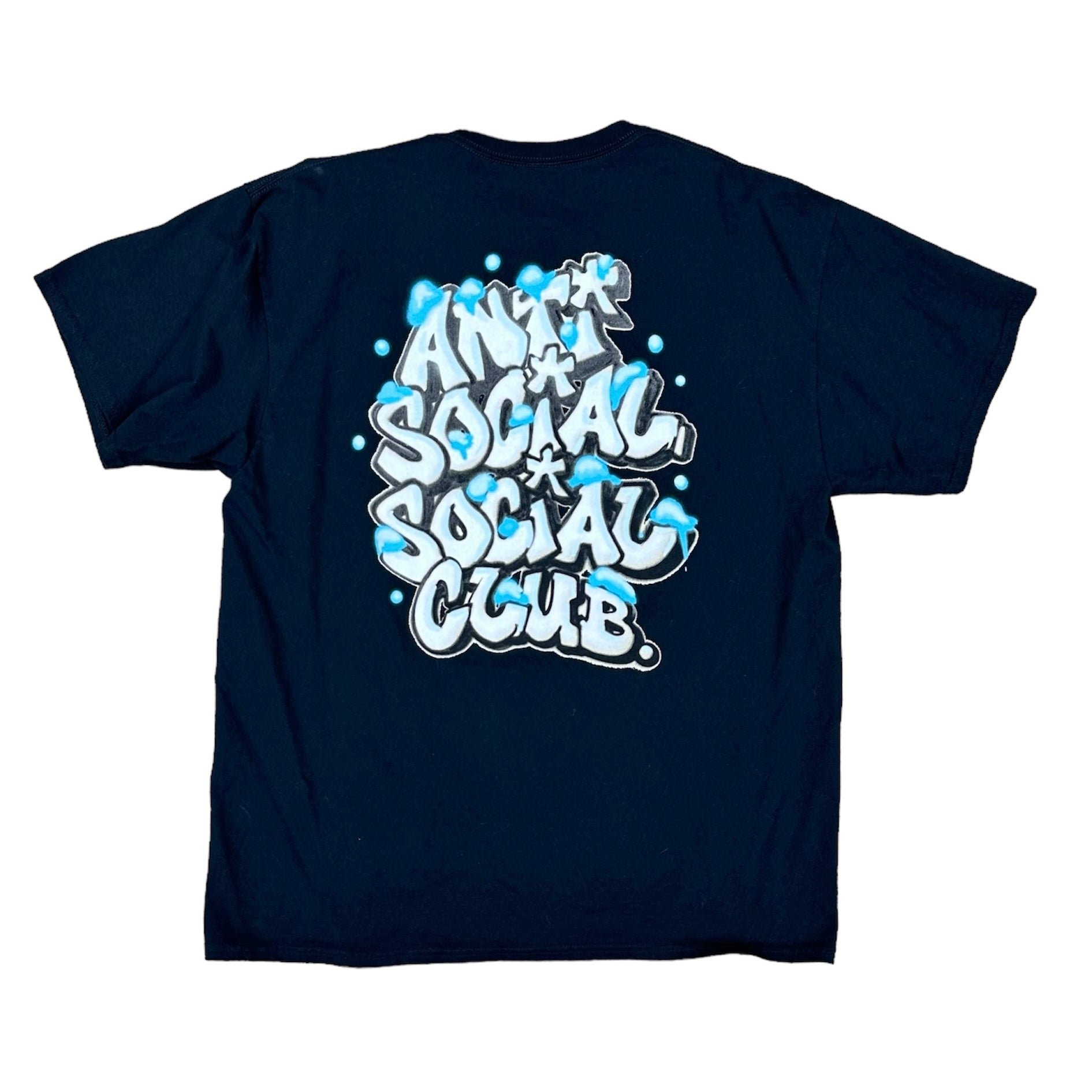 ASSC GRAFFITI TEE - BLACK