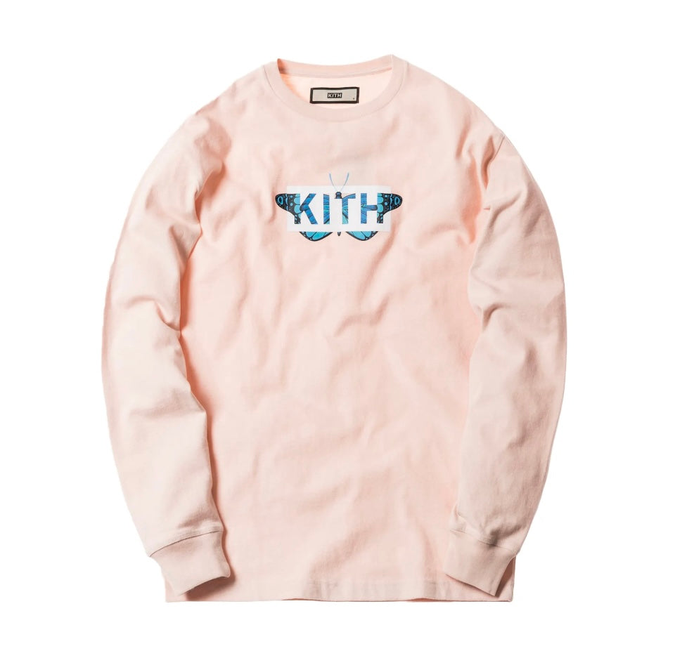 KITH MONARCH L/S - PINK