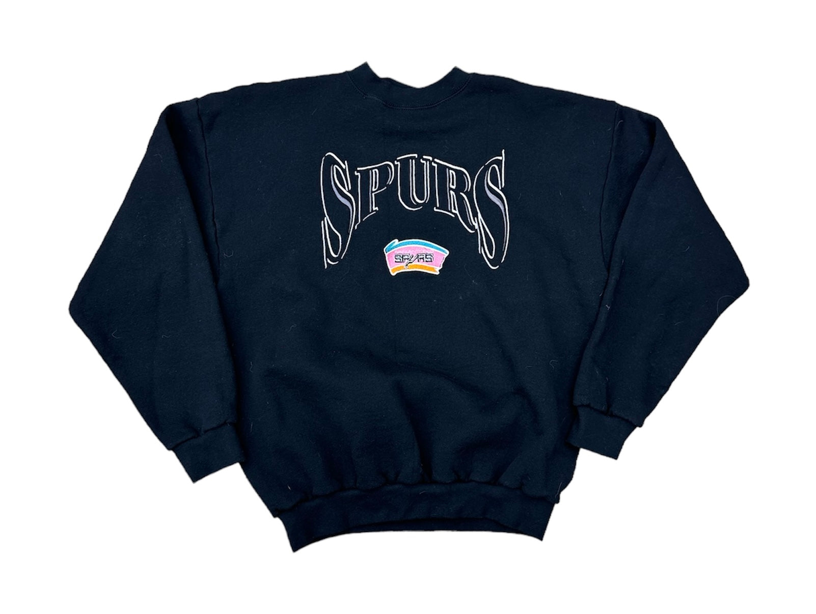 90’S LOGO 7 SPURS BASKETBALL CREWNECK