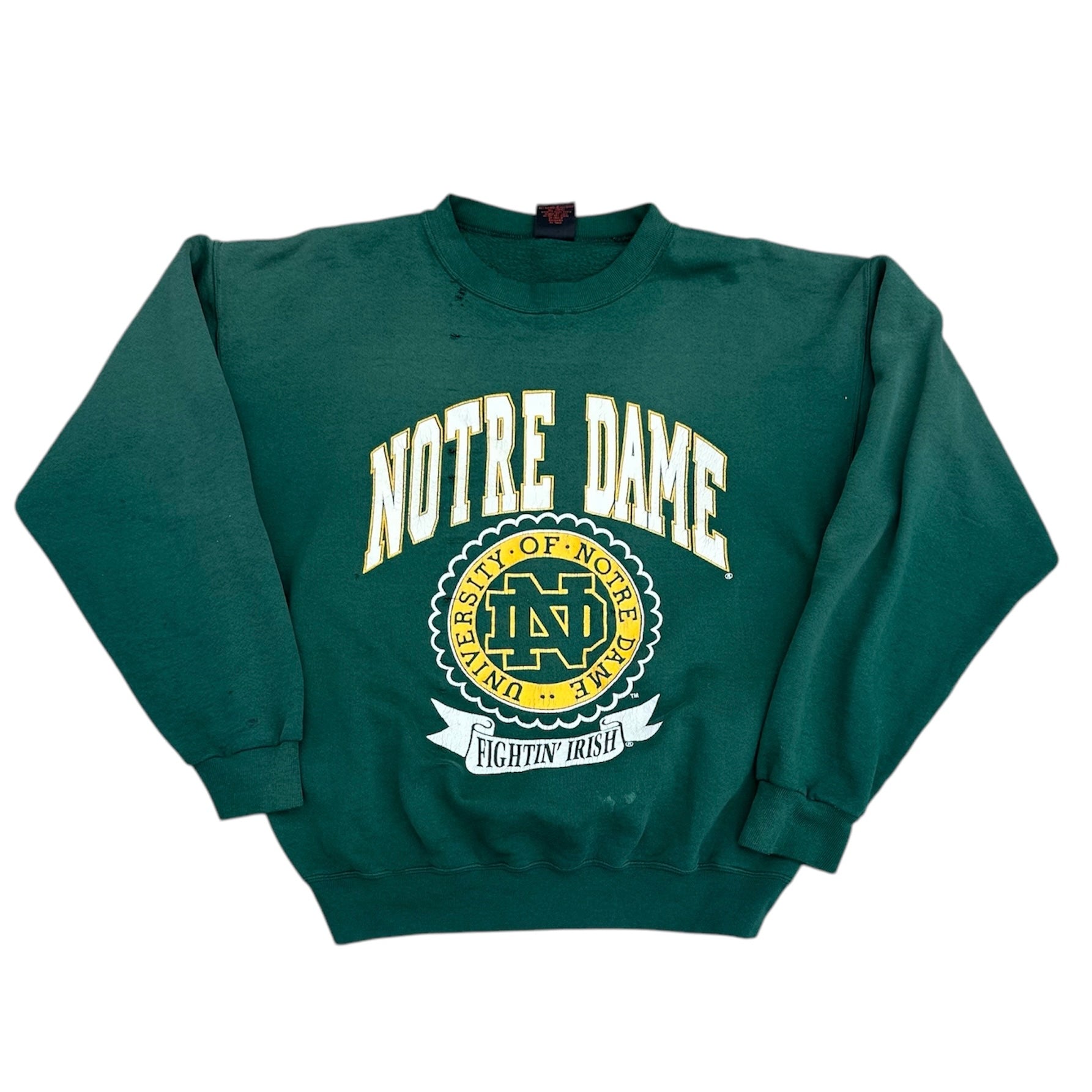 90’S NOTRE DAME UNIVERSITY CREWNECK (LR)