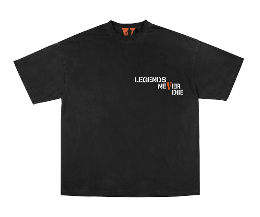 VLONE X JUICE WRLD 999 TEE - BLACK
