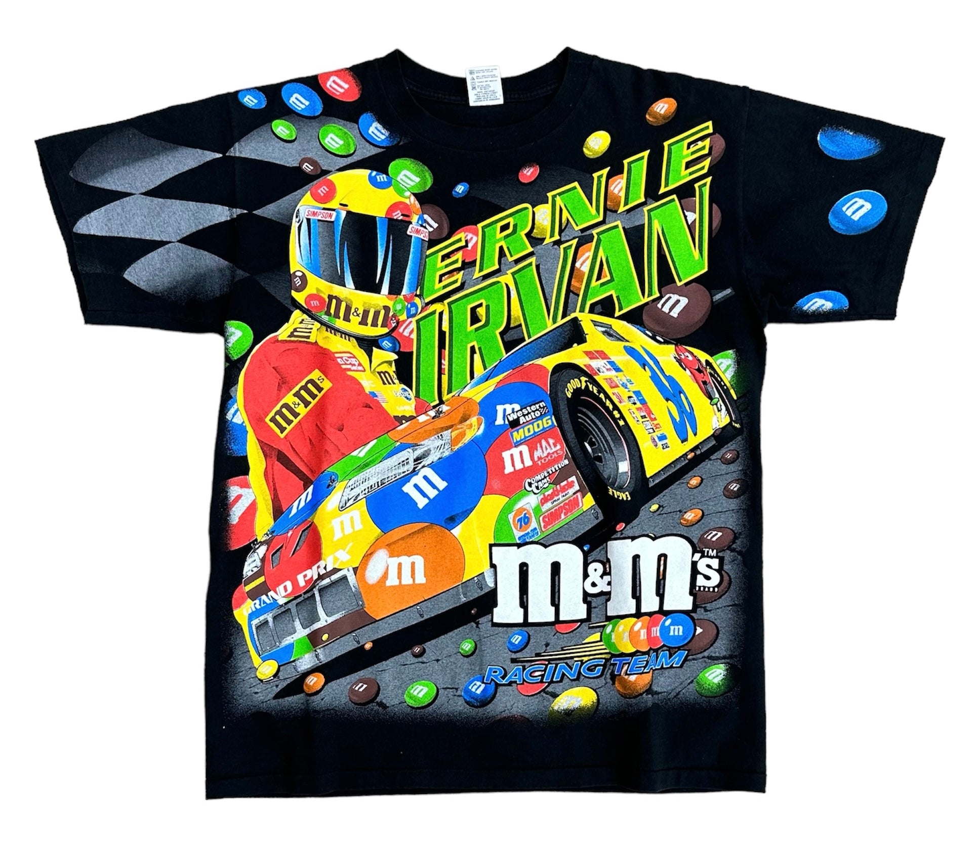 90’S ERNIE IRVAN M&M’S NASCAR TEE