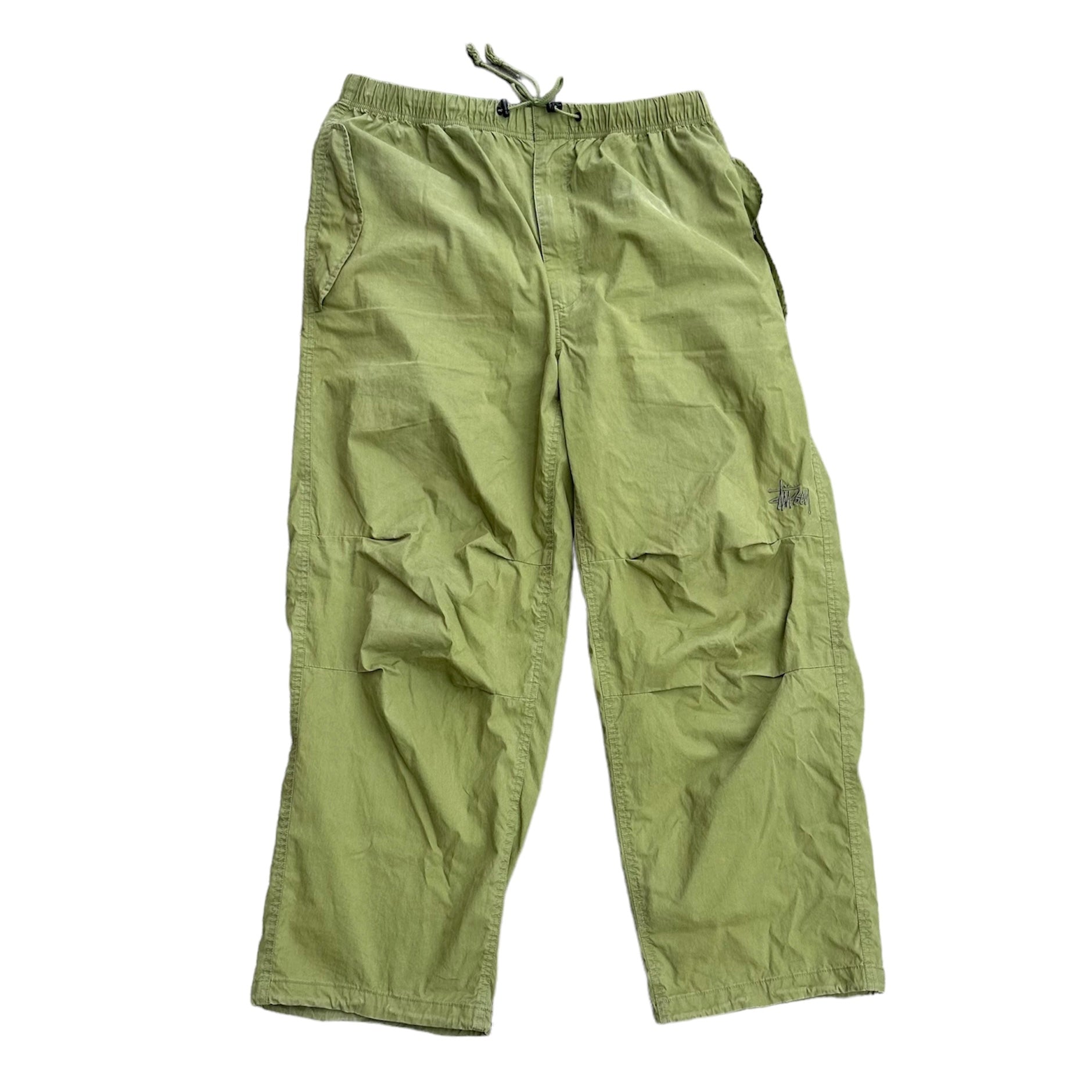 STUSSY NYCO TROUSERS - GREEN