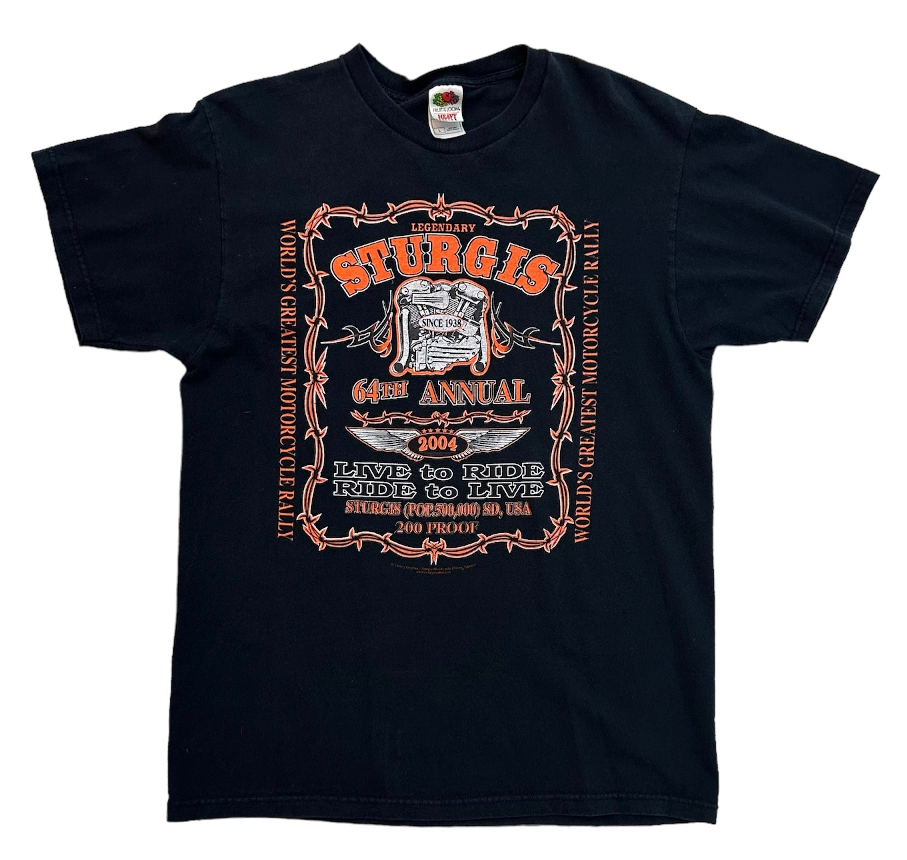 2004 STURGIS MOTORCYCLE RALLY TEE