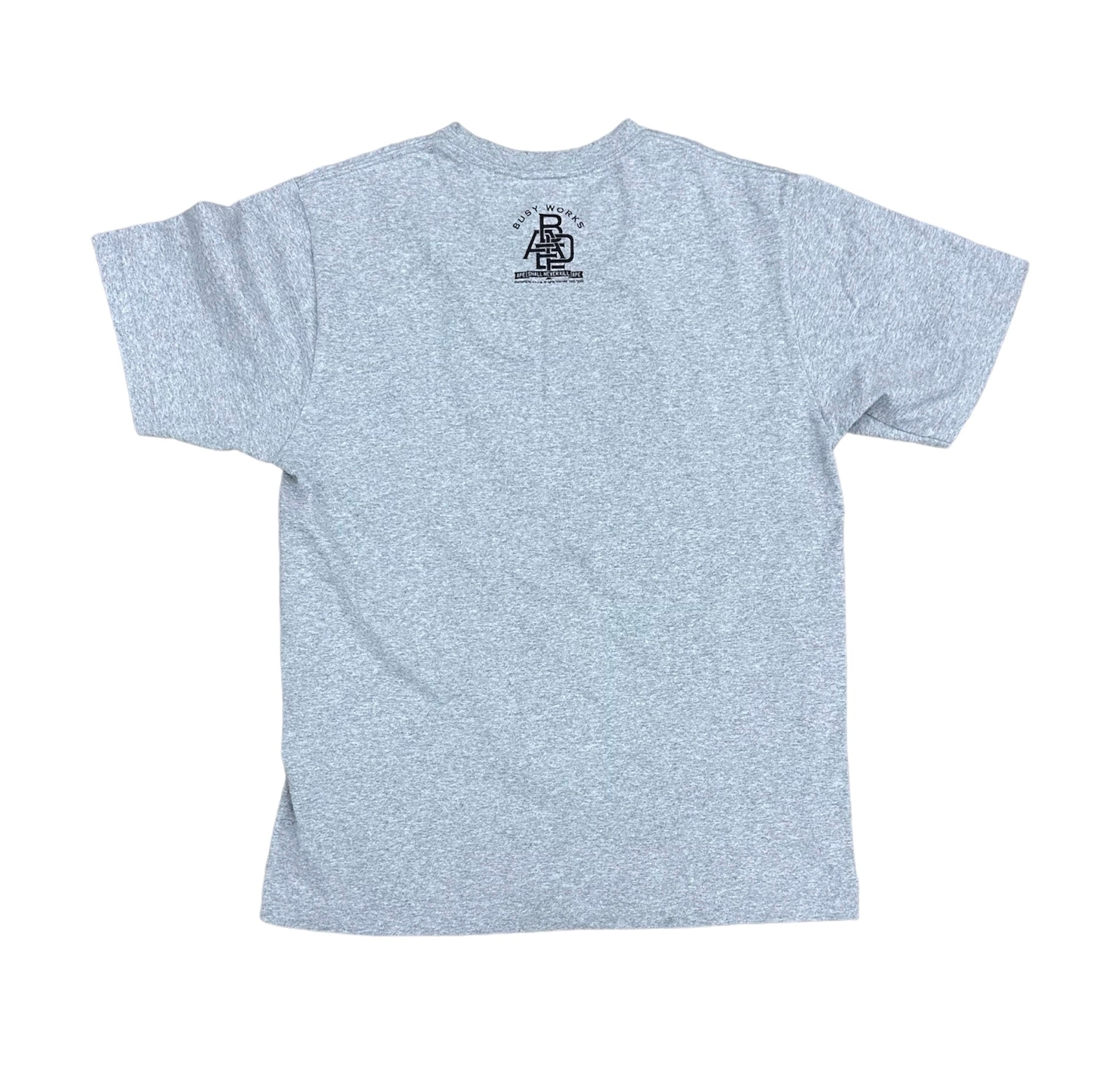 BAPE “APE SHALL NEVER KILL APE” TEE - GREY