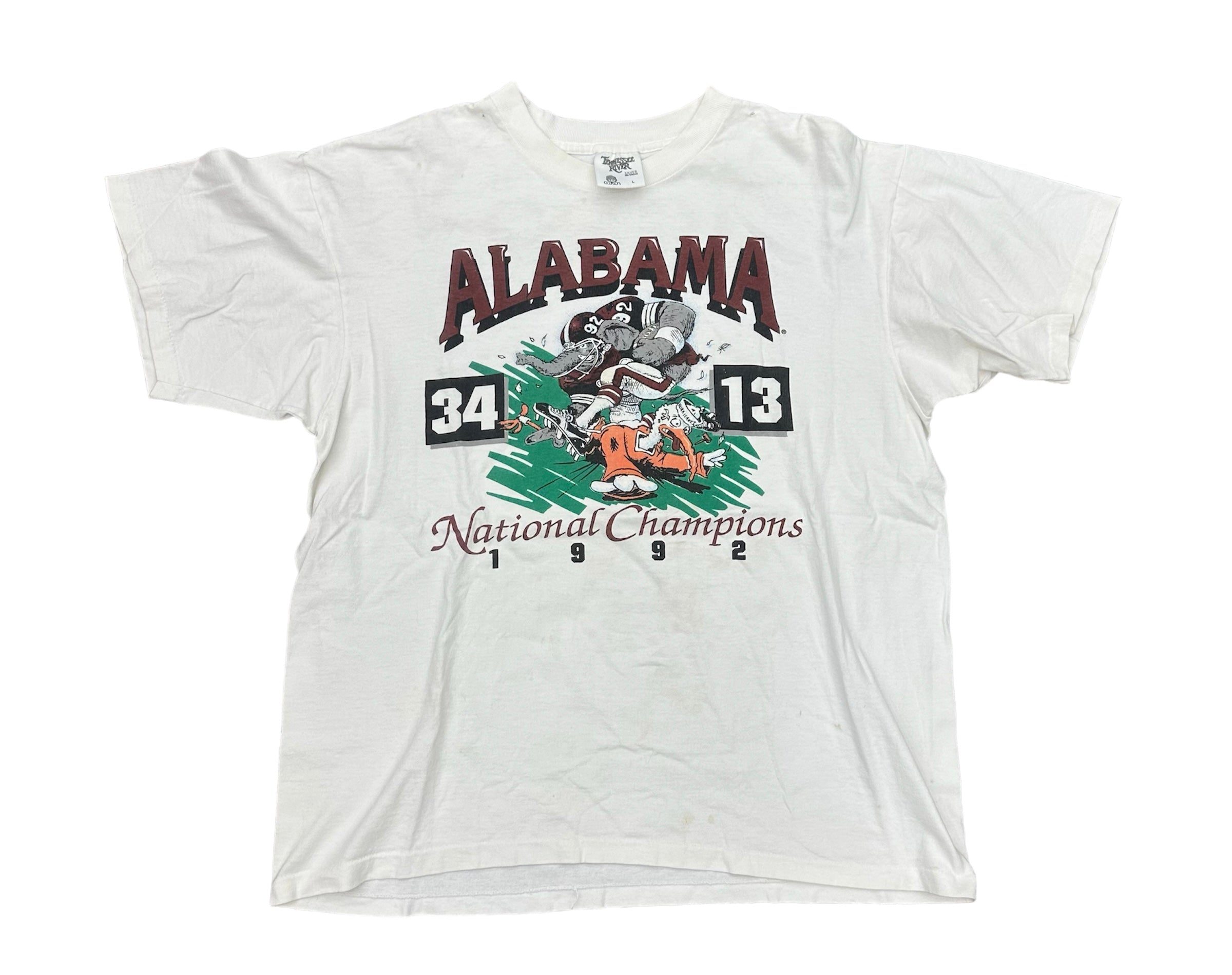 1992 ALABAMA NATIONAL CHAMPS TEE (LR)