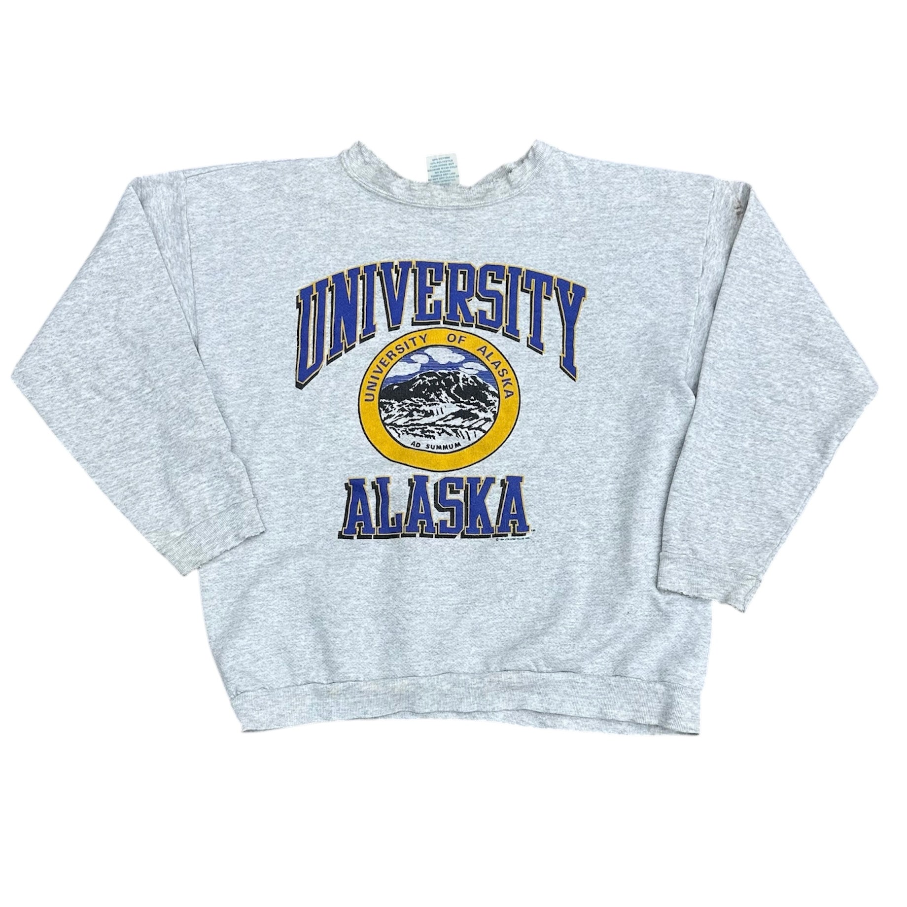 90’S UNIVERSITY OF ALASKA CREWNECK (LR)