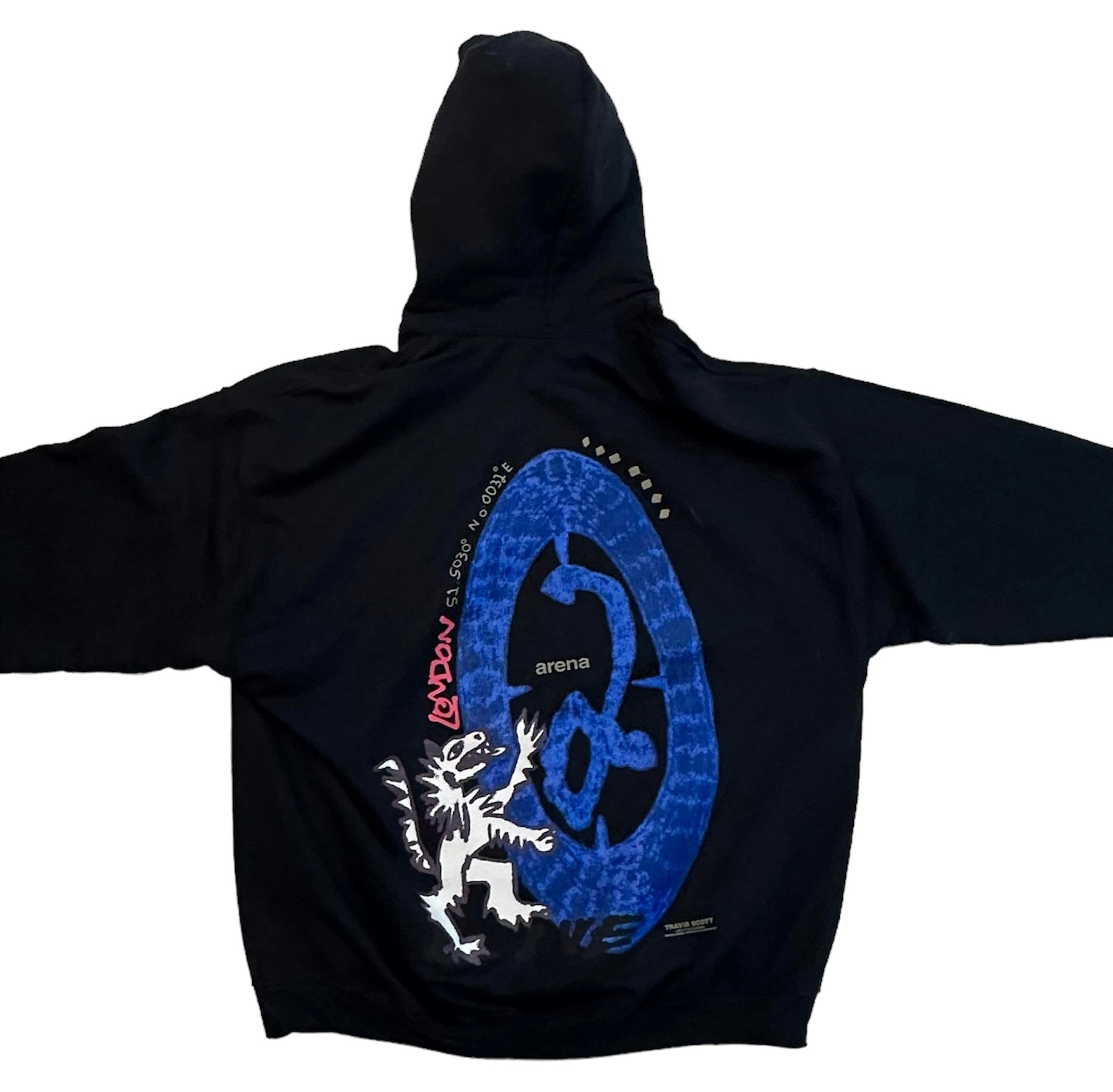 TRAVIS SCOTT O2 LONDON ARENA HOODIE