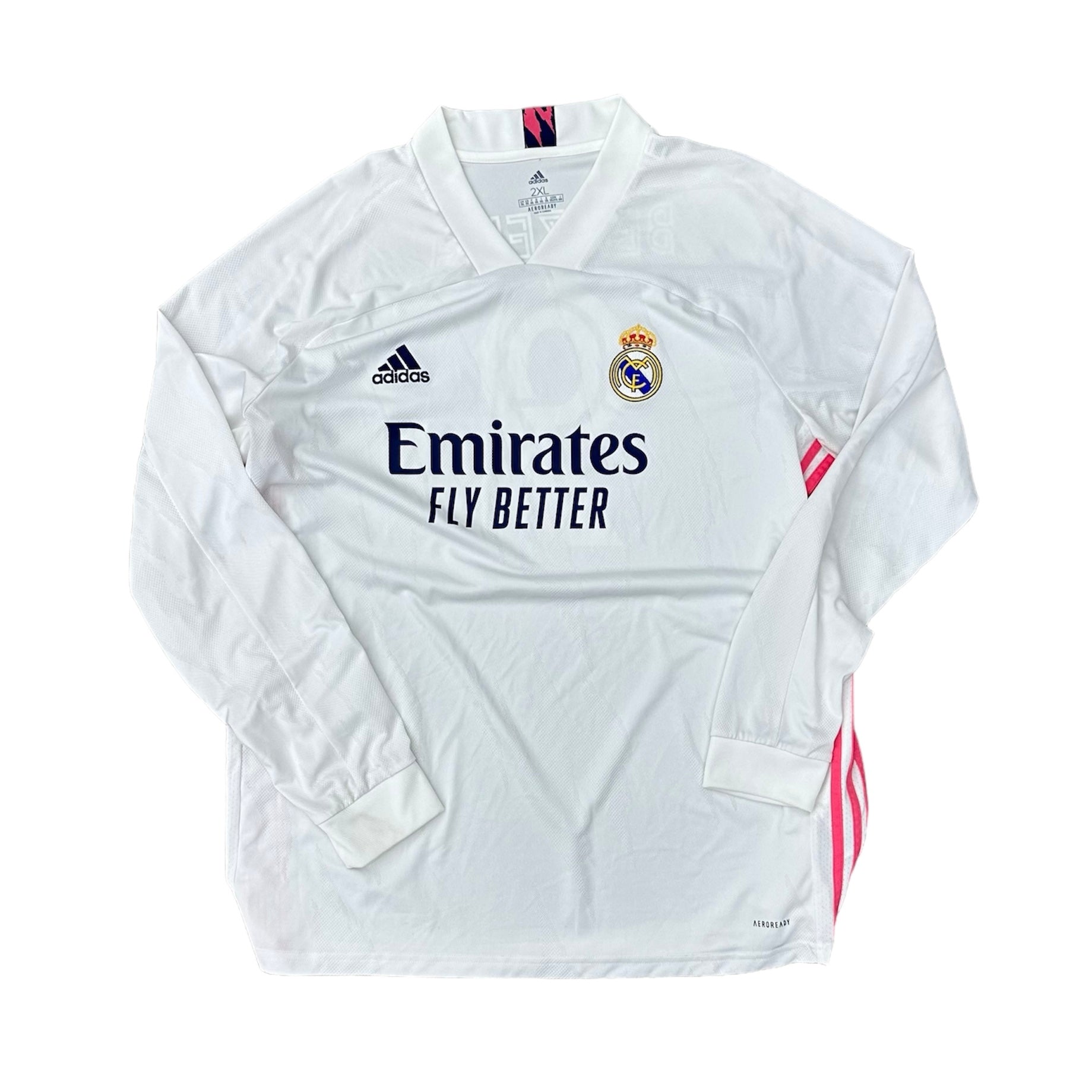 ADIDAS 20/21 REAL MADRID BENZEMA HOME KIT L/S