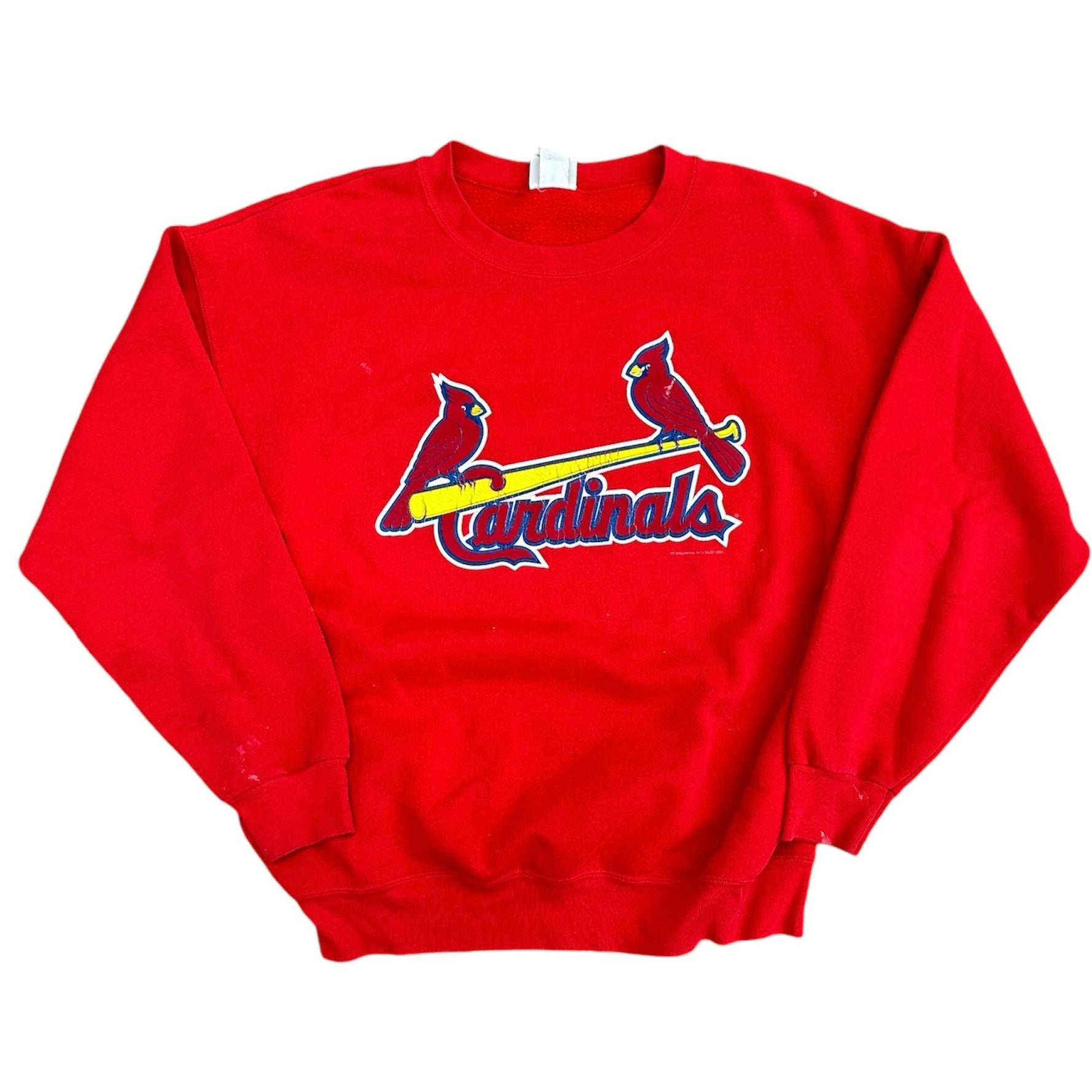 2002 ST LOUIS CARDINAL CREWNECK (LR)